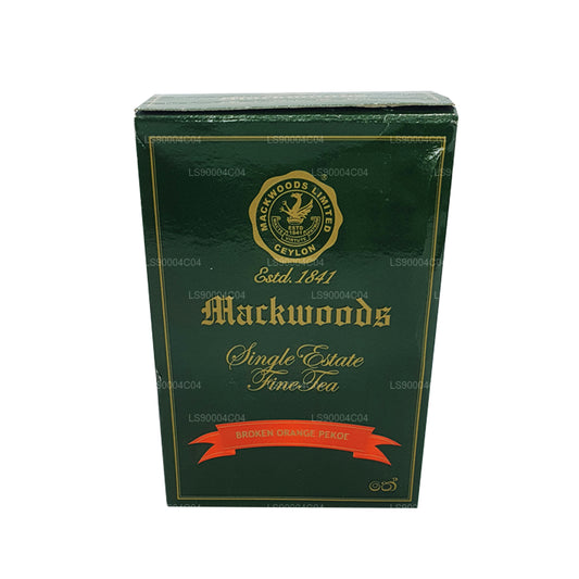 Mackwoods Single Estate Pure Ceylon Tea (BOP) Broken Orange Pekoe (200 g)