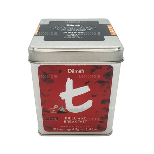 Dilmah T-serie strålende morgenmad (40 g) 20 teposer