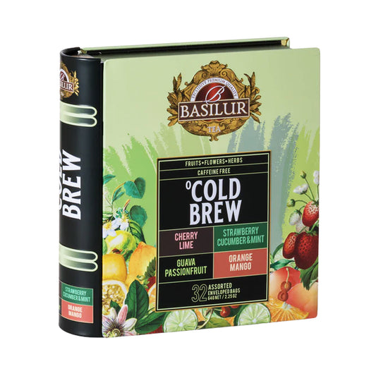 Basilur Cold Brew Assorteret Tebog (60g) 32 Teposer