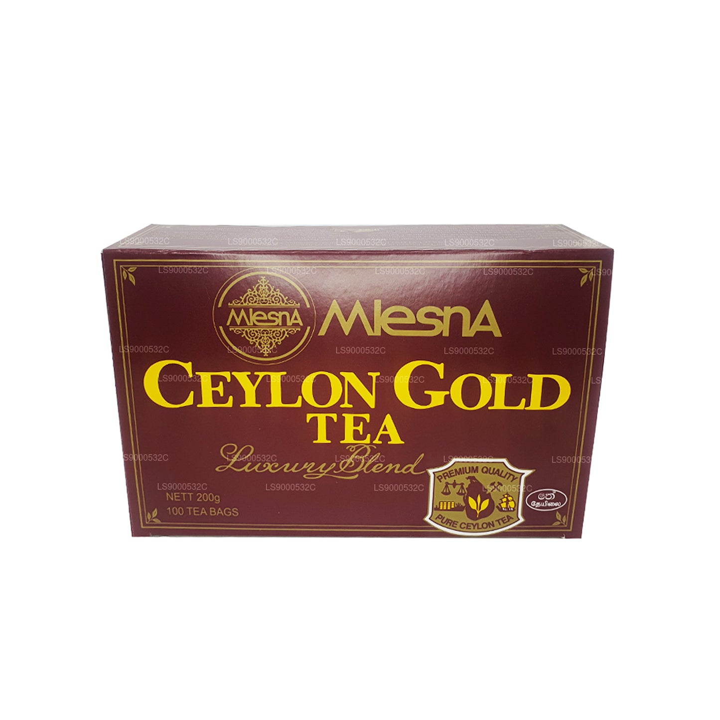 Mlesna te Ceylon Gold 100 teposer (200g) String og tag