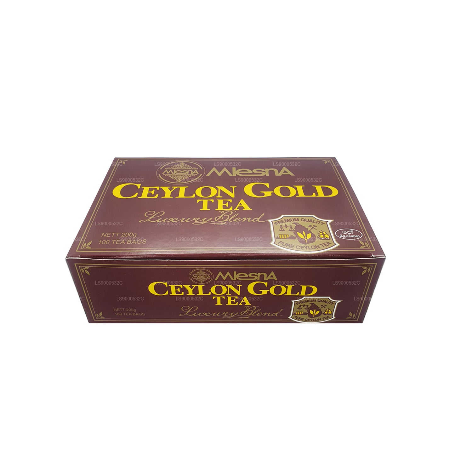 Mlesna te Ceylon Gold 100 teposer (200g) String og tag