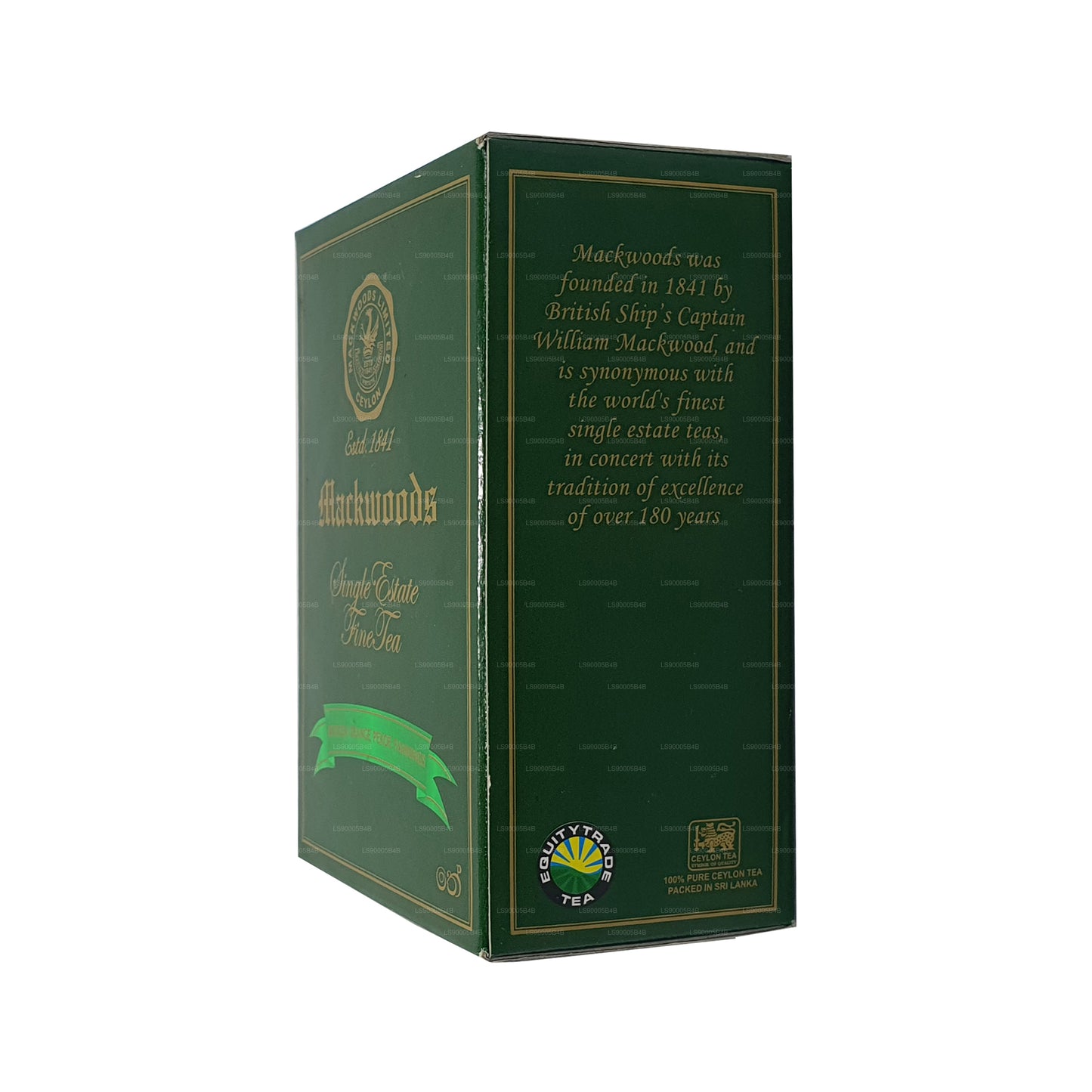 Mackwoods Single Estate Broken Orange Pekoe Fannings (BOPF) Løst blad Ceylon sort te (200 g)