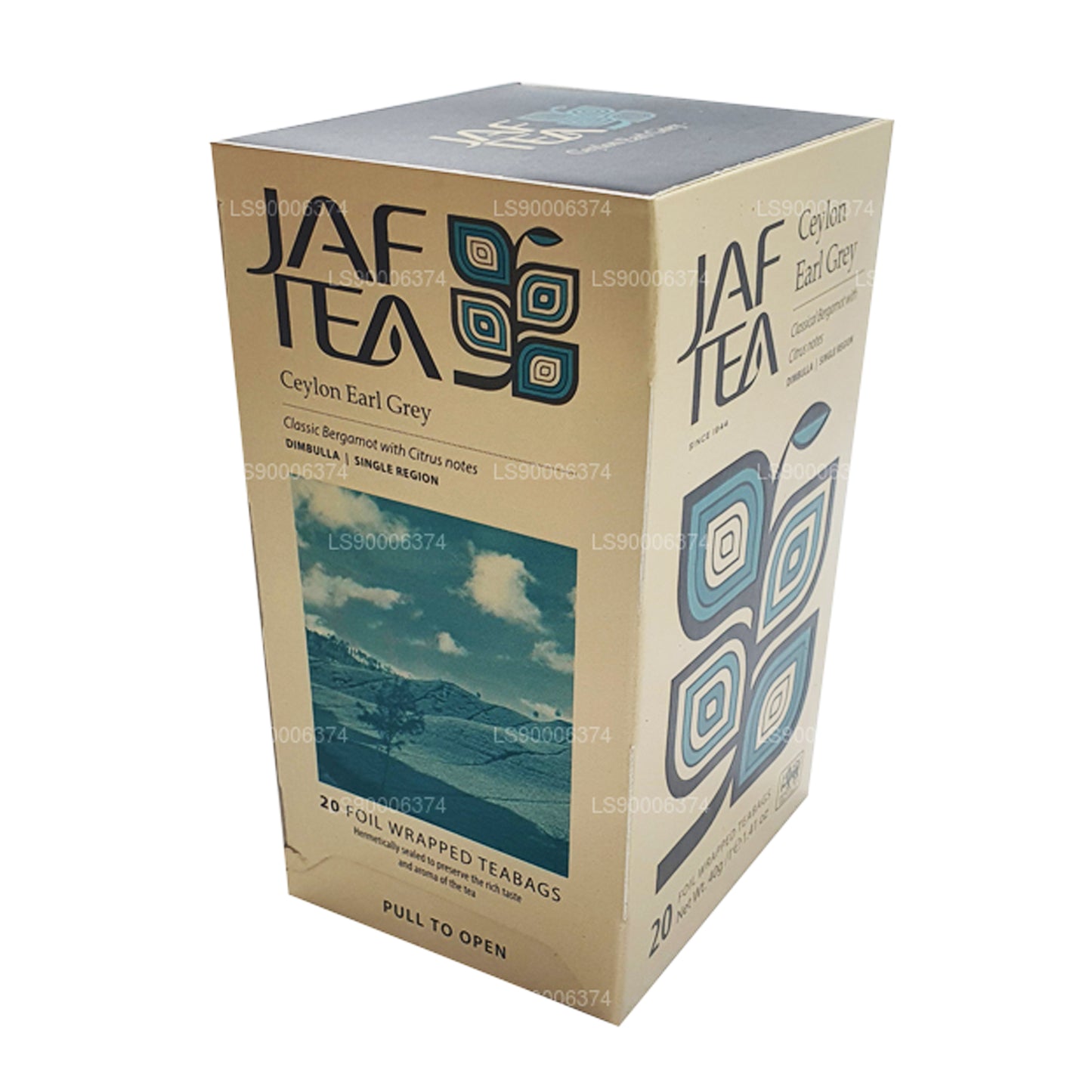 Jaf te Ceylon Earl Grey (40g) 20 teposer