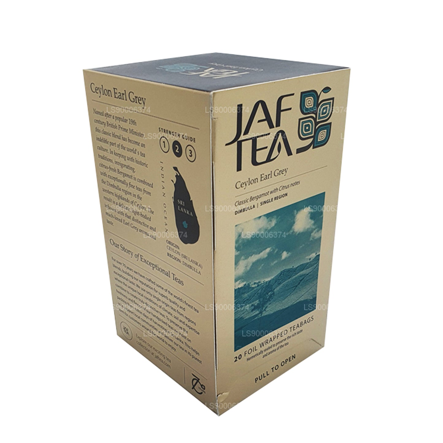 Jaf te Ceylon Earl Grey (40g) 20 teposer