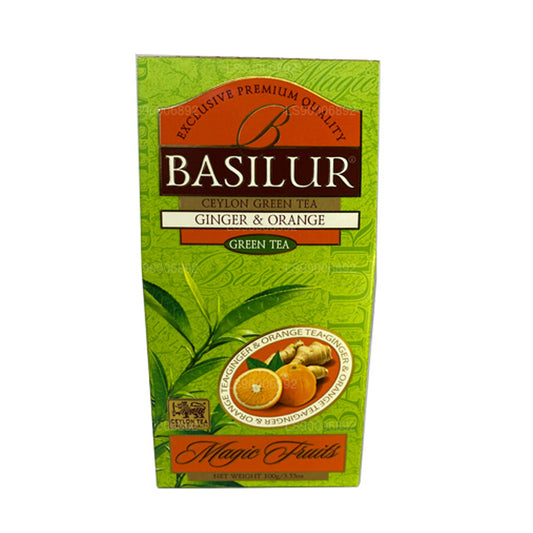 Basilur Magic Grøn Ingefær & Orange (100 g)