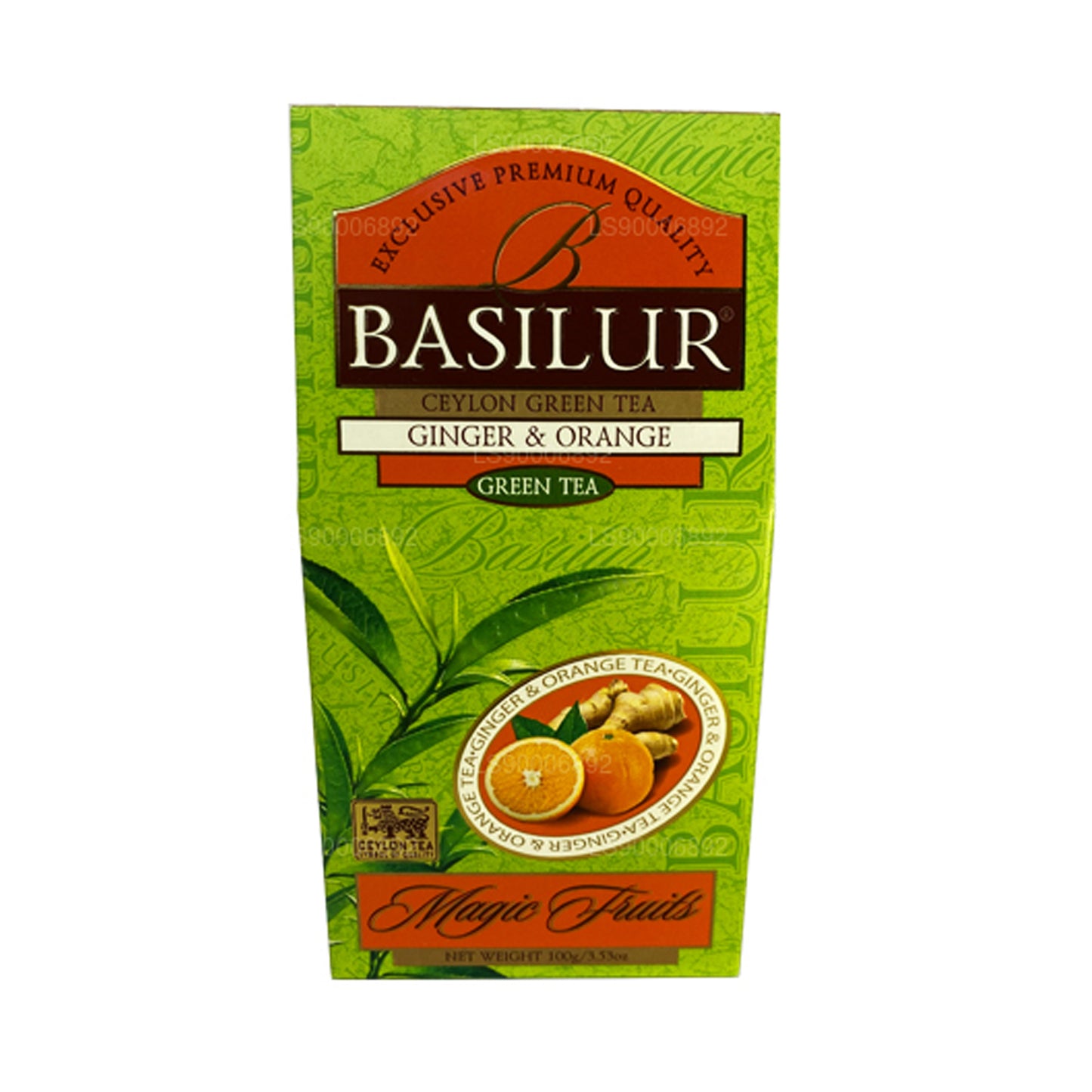 Basilur Magic Grøn Ingefær & Orange (100 g)