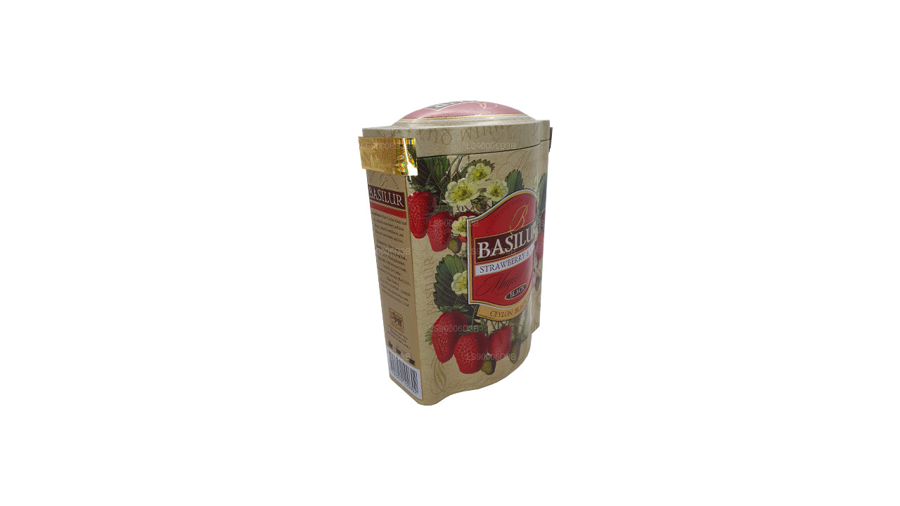 Basilur jordbær og kiwi magiske frugter Tin Caddy (100 g)