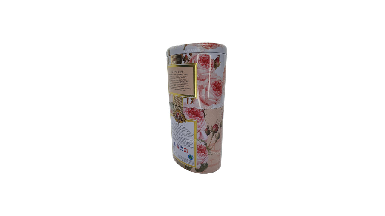 Basilur Frugter og blomster „English Rose“ Dimbula (100 g) Caddy