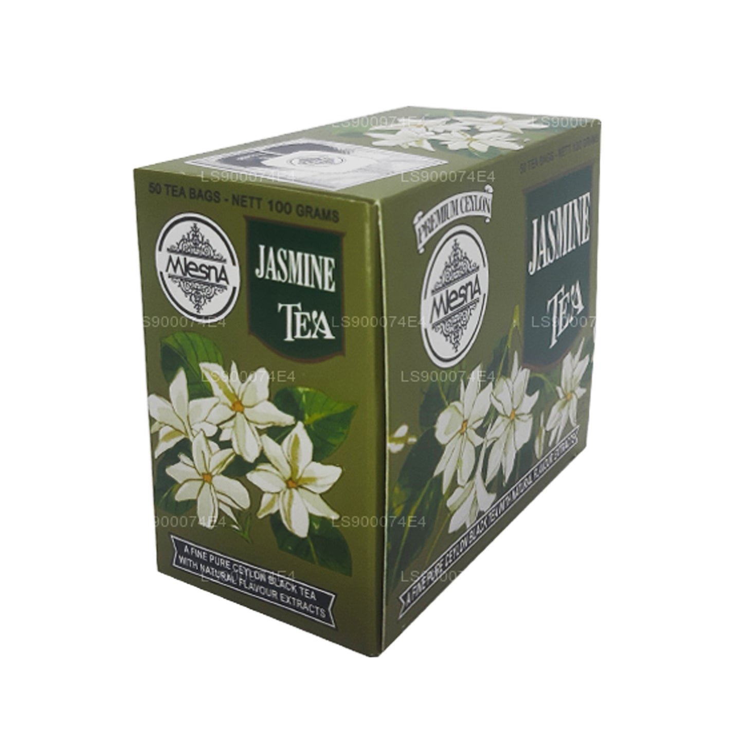 Mlesna Jasmine grøn te (100 g) 50 teposer