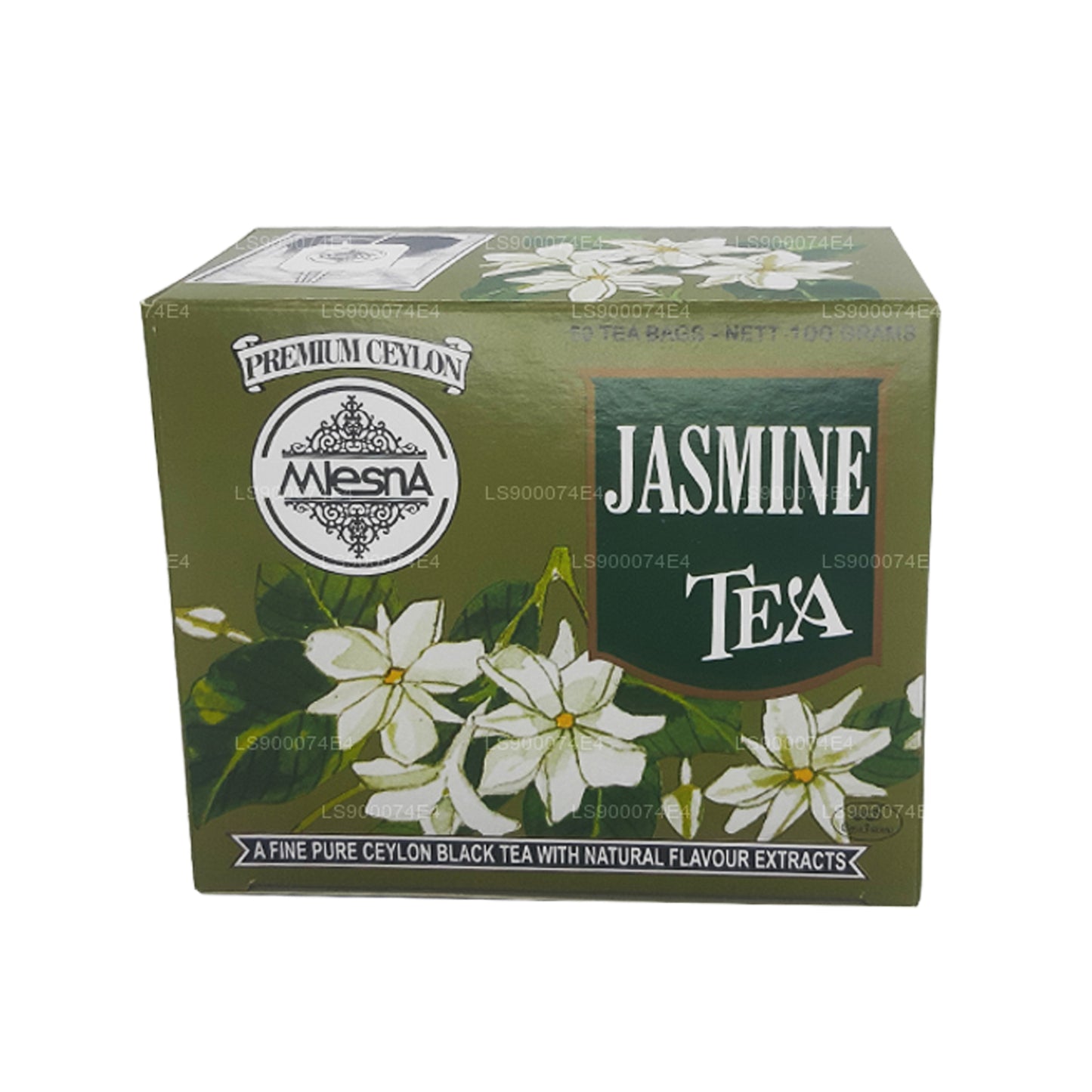 Mlesna Jasmine grøn te (100 g) 50 teposer