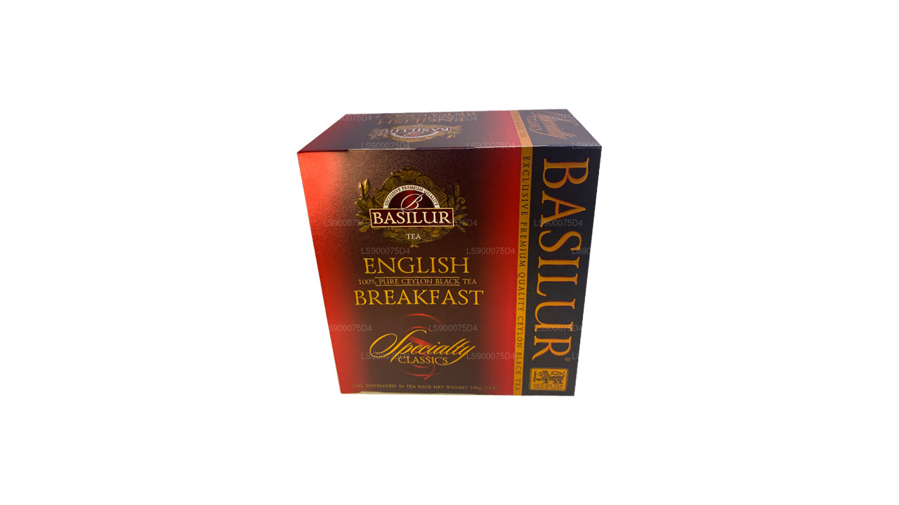 Basilur engelsk morgenmad (100 g) 50 teposer