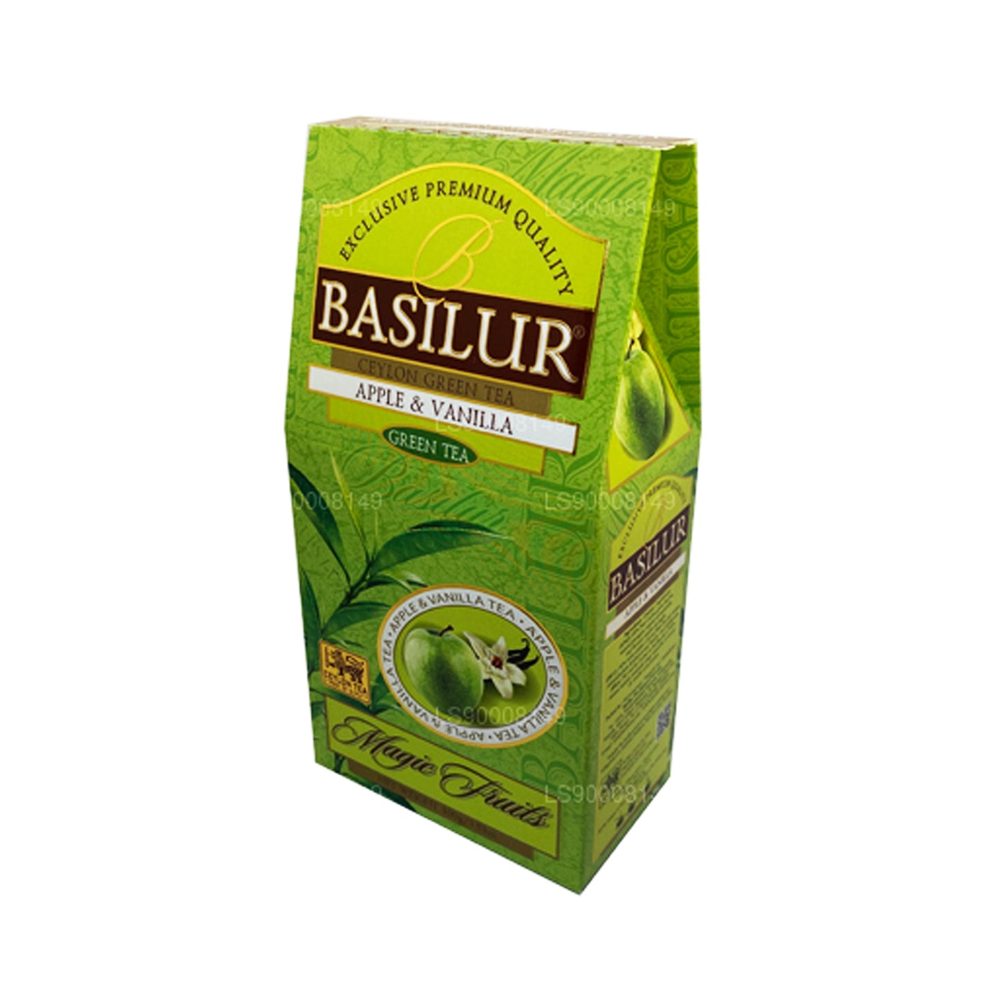 Basilur Magic grønt æble og vanilje (100 g)