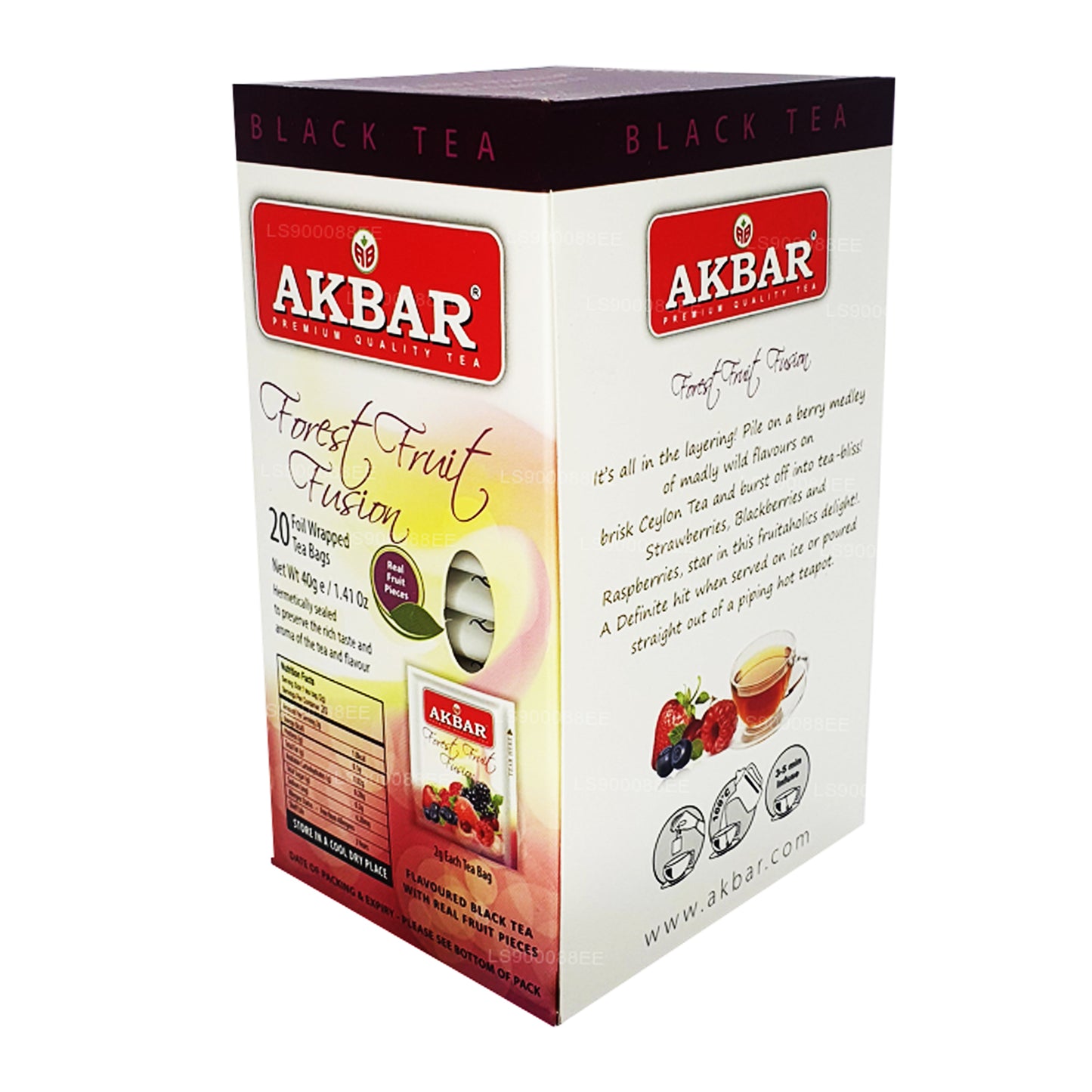 Akbar Forest Frugt Fusion (40g) 20 teposer