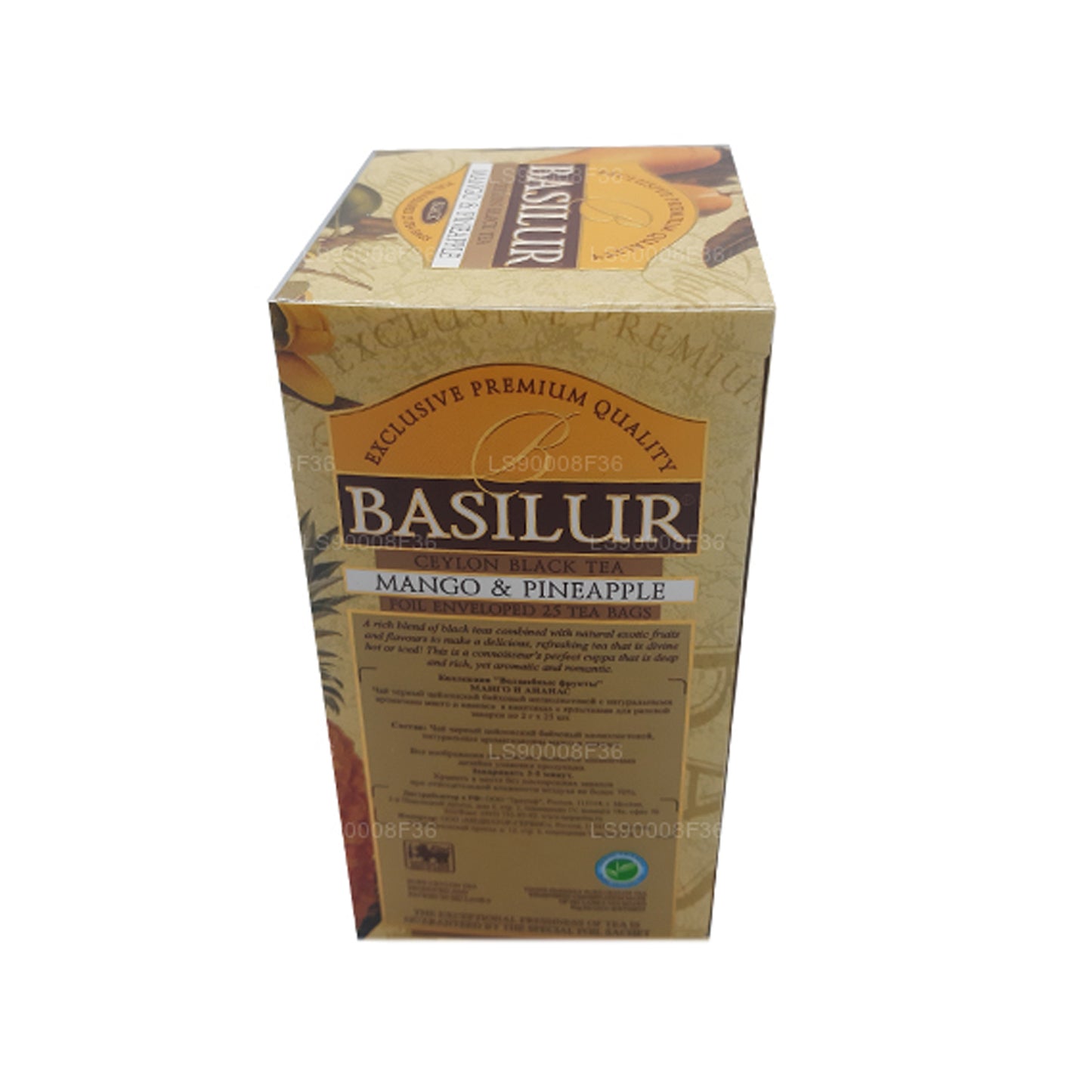 Basilur Magic Frugt Mango og ananas (50g) 25 teposer