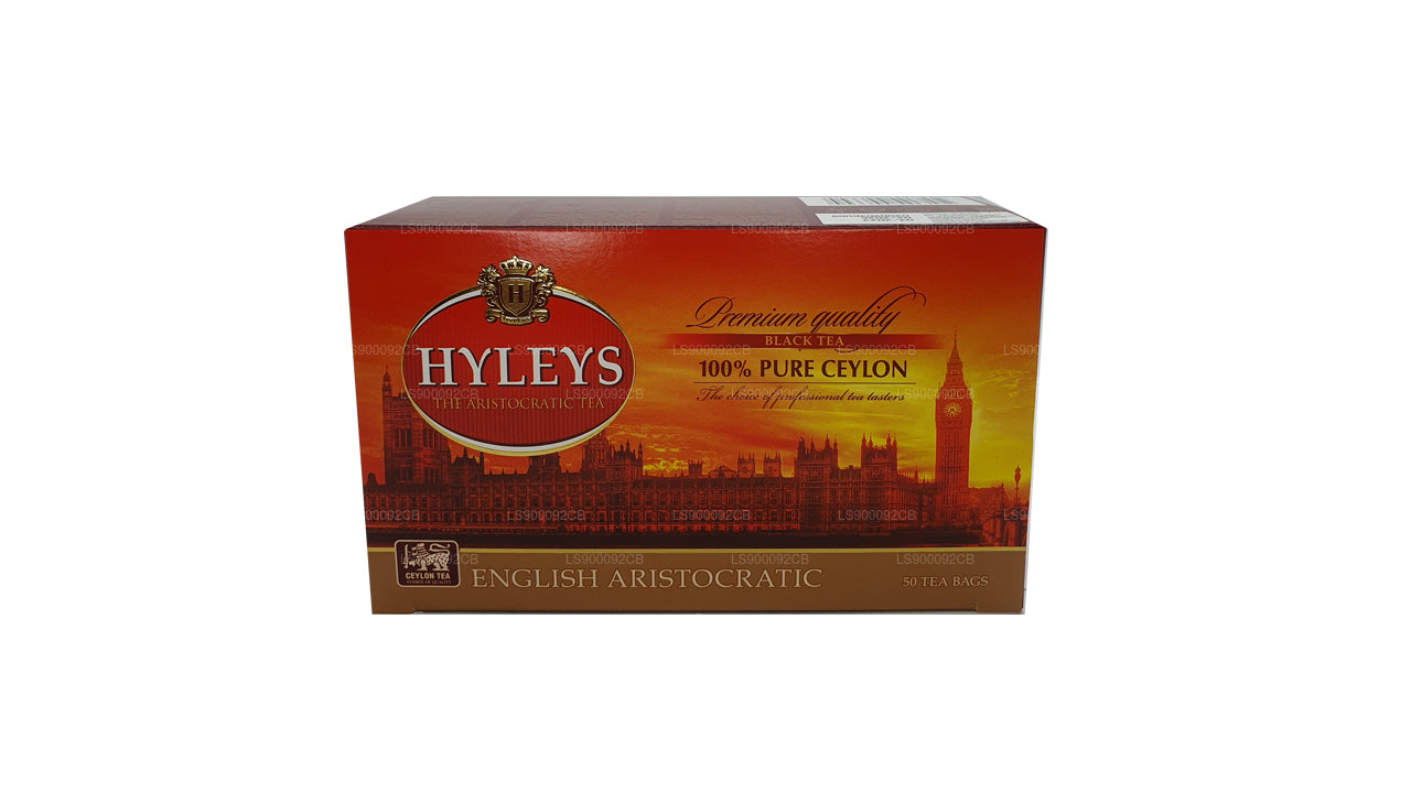 HYLEYS Premium kvalitet sort te 50 te Bages (100 g)