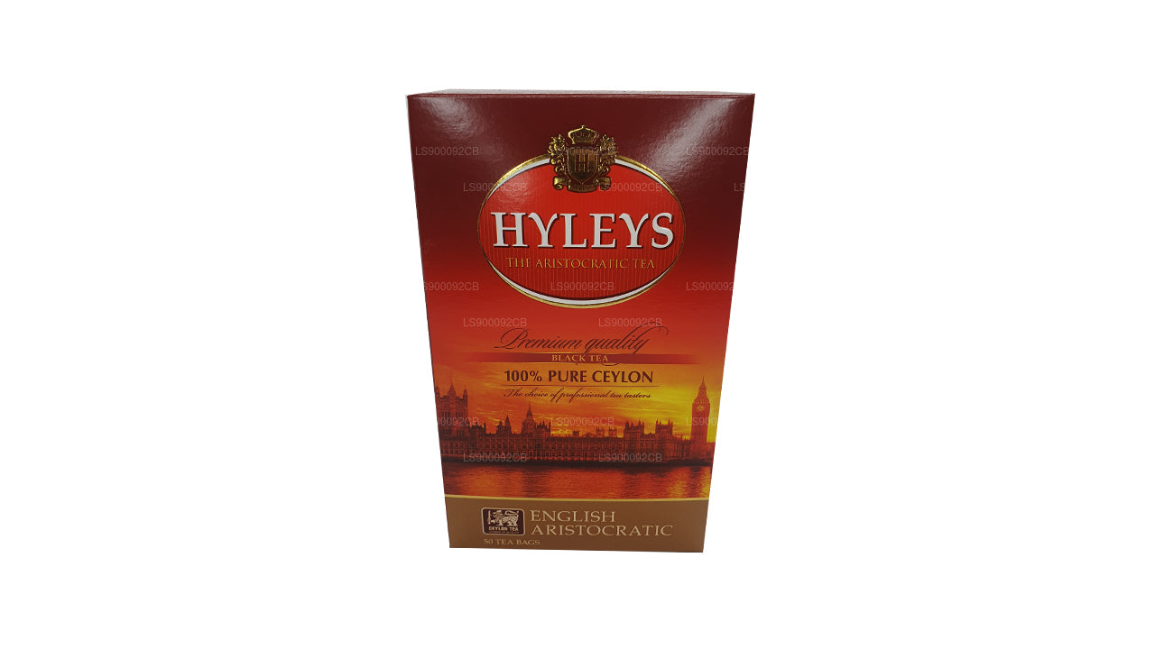 HYLEYS Premium kvalitet sort te 50 te Bages (100 g)