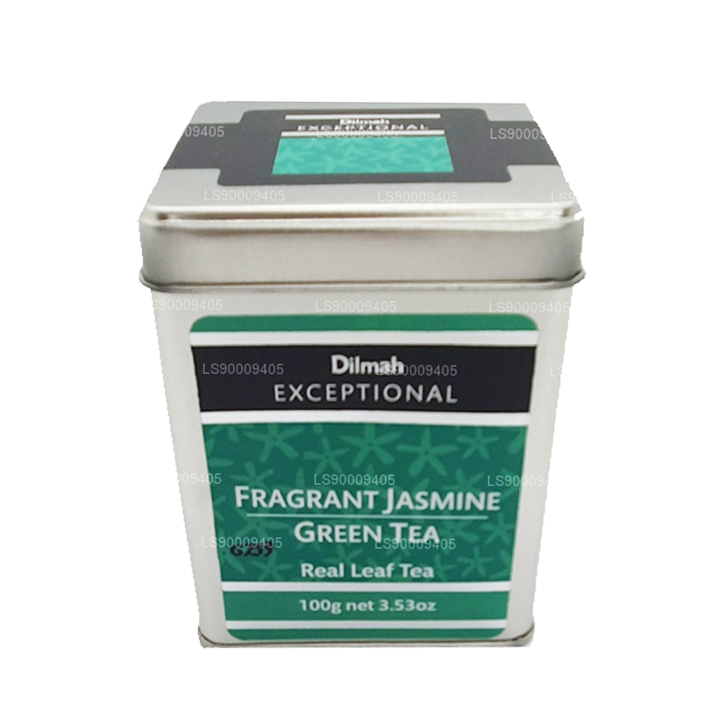 Dilmah Enestående duftende Jasmine Grøn Leaf Te (100 g)