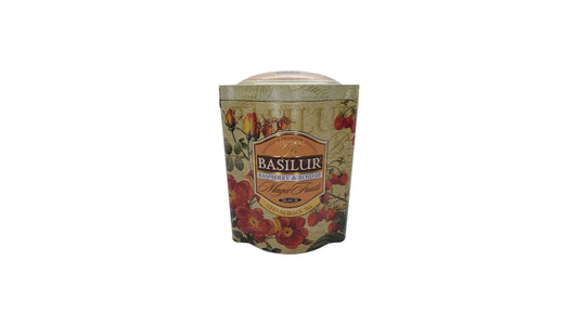 Basilur Magic frugter hindbær og hyben (100 g) Tin Caddy