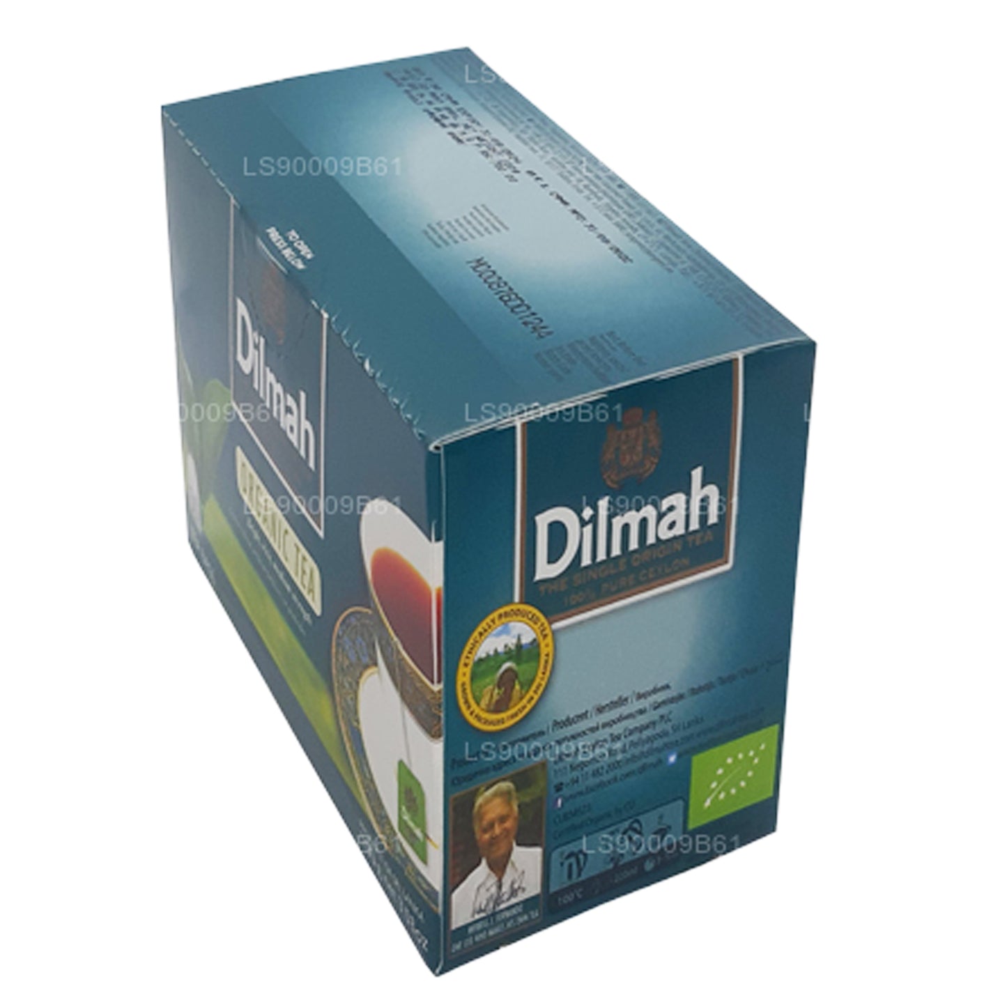 Dilmah økologisk te (100 g) 50 teposer