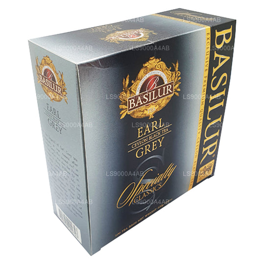 Basilur Speciality Classics Earl Grey Ceylon Sort te (200g) 100 teposer