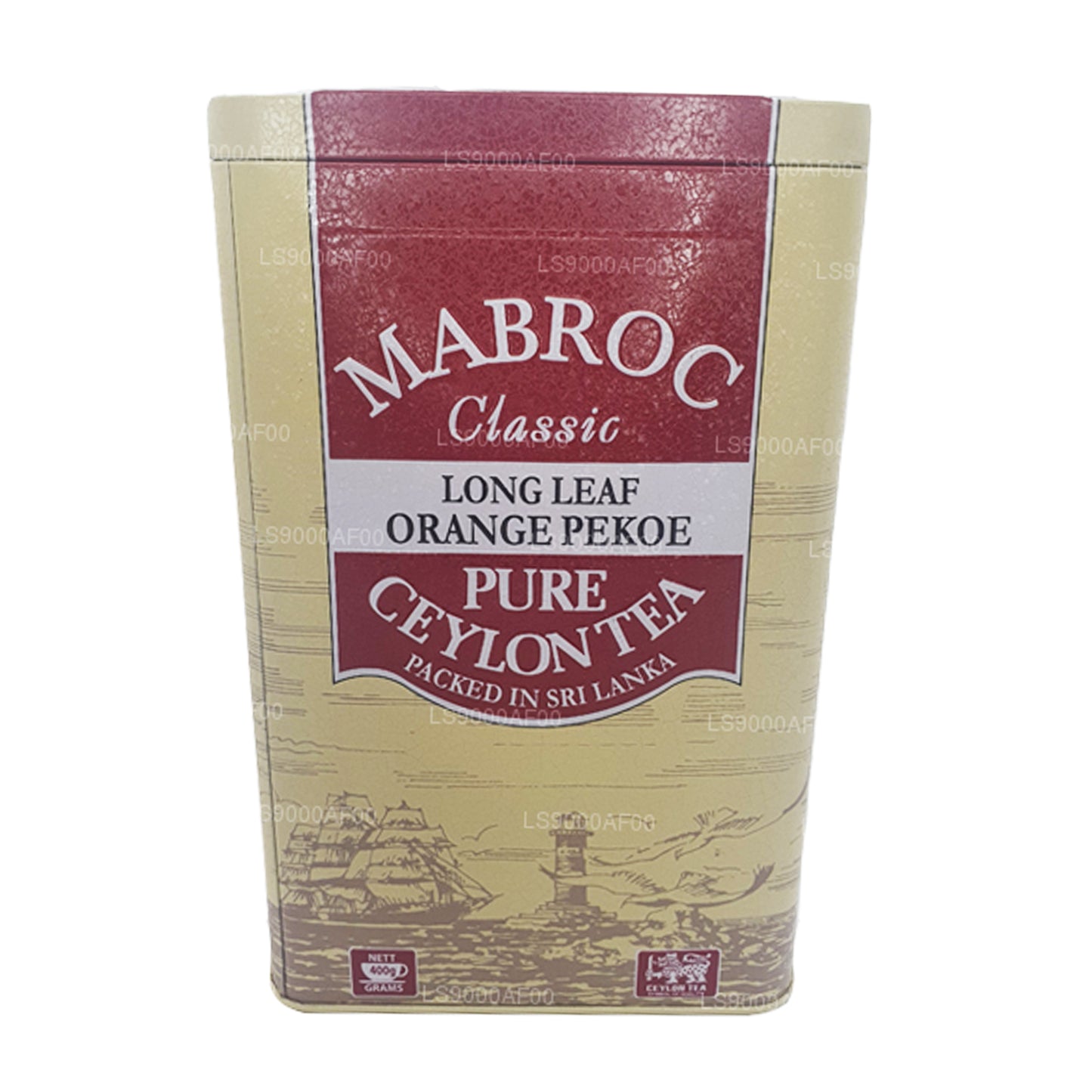 Mabroc Klassisk Lang Blad Orange Peoke Te (400 g)