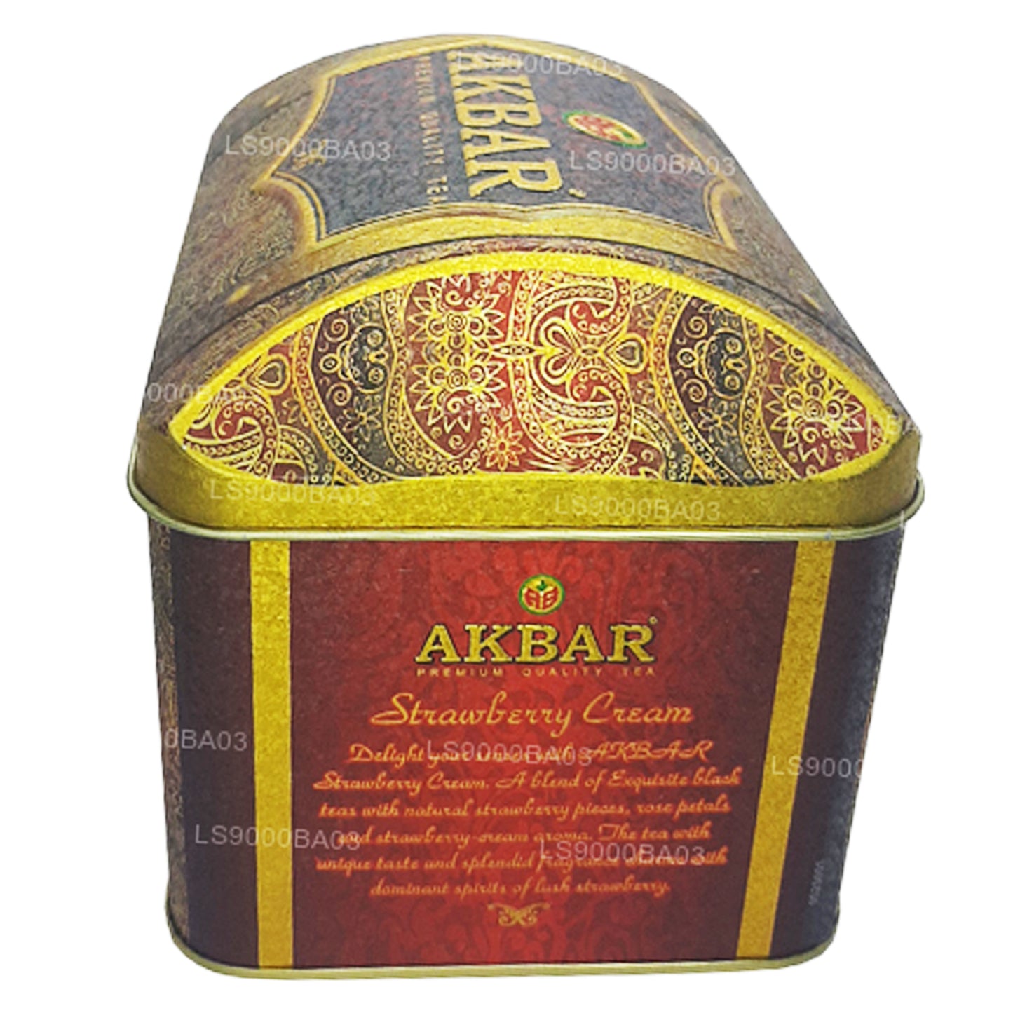 Akbar eksklusive samling jordbær creme Treasure Box (250g)