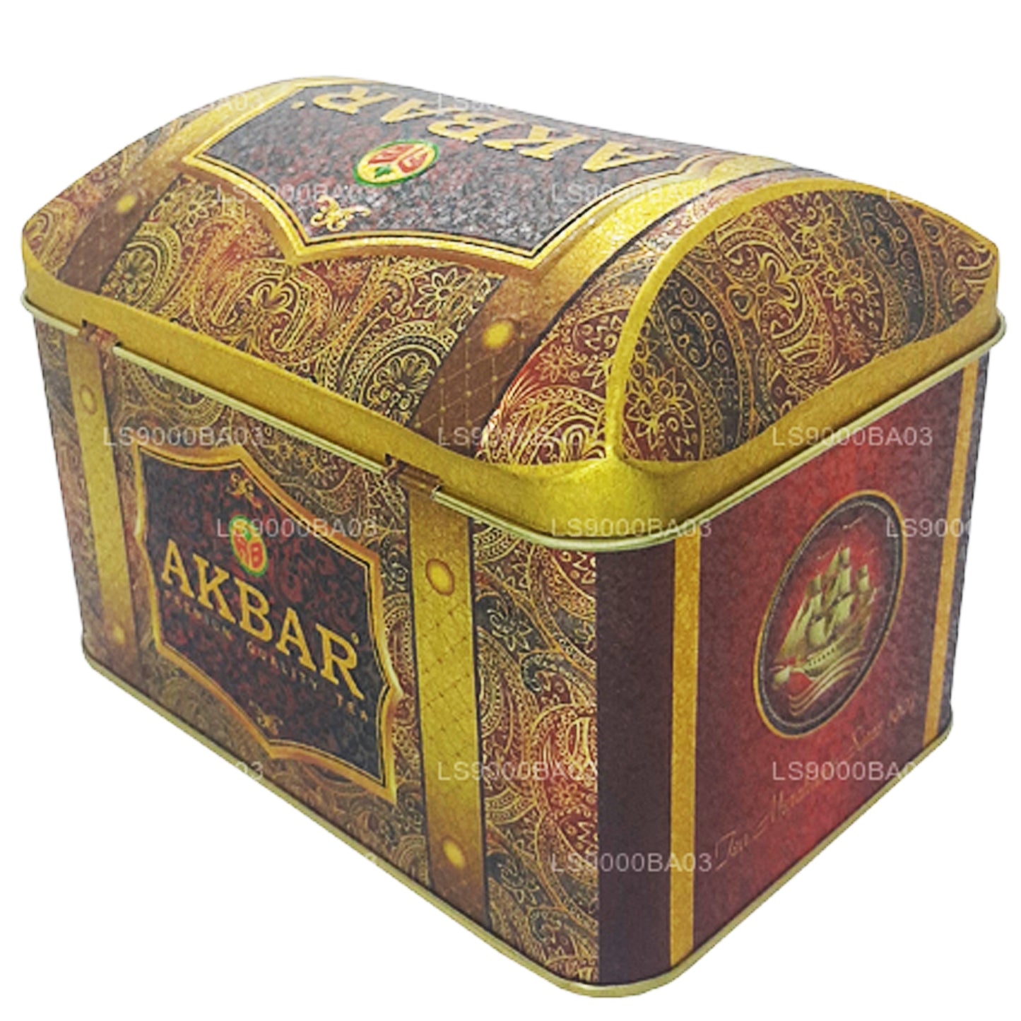 Akbar eksklusive samling jordbær creme Treasure Box (250g)