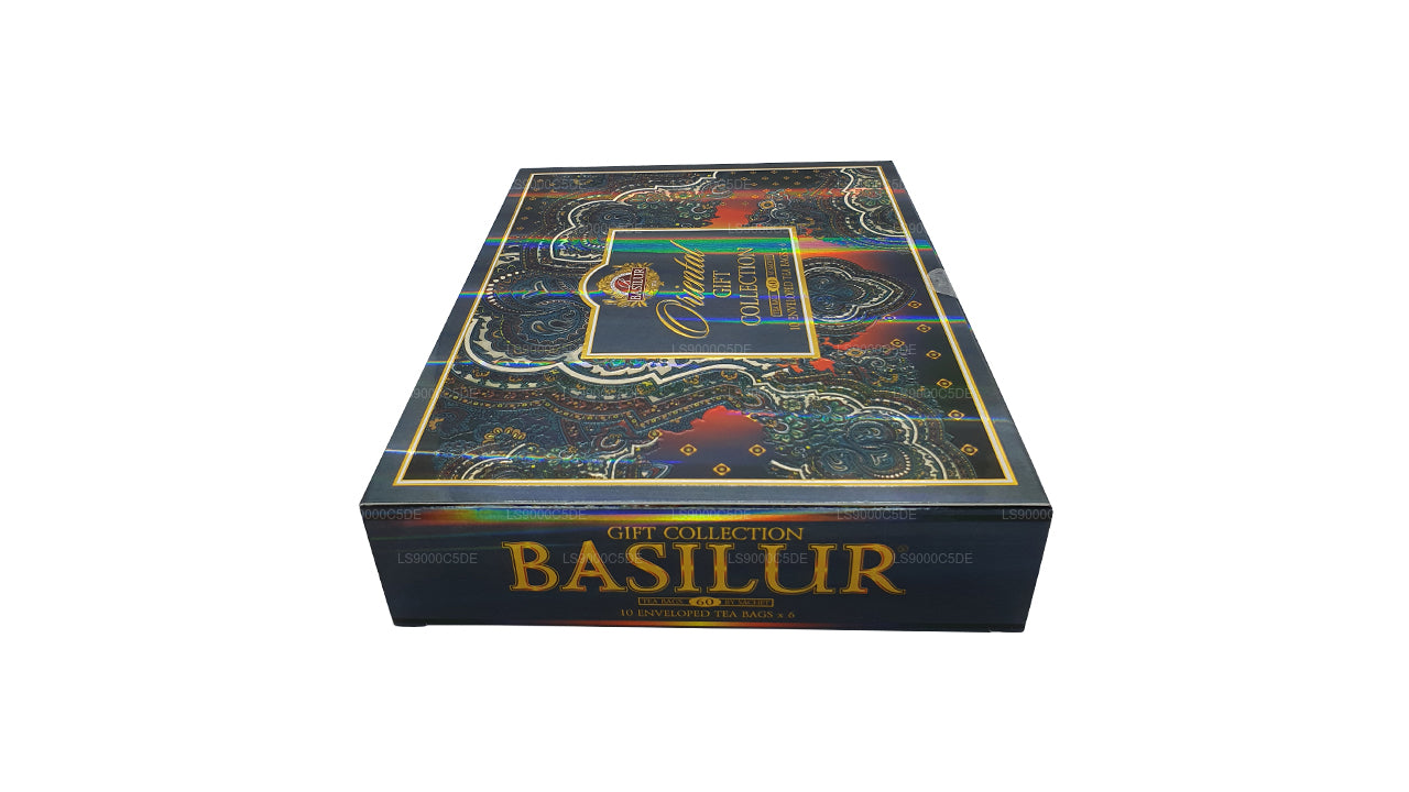 Basilur assorteret orientalsk gavesamling (110 g) 60 indhyllede teposer