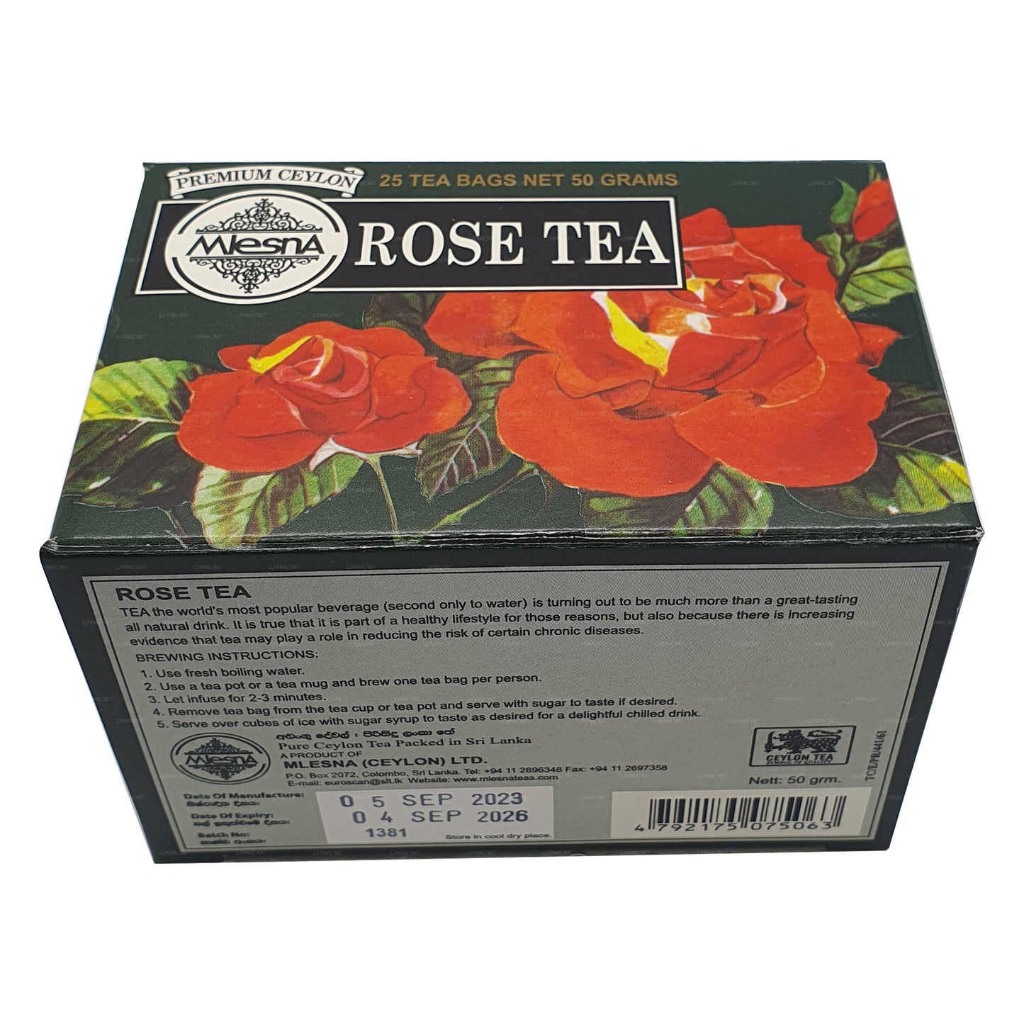 Mlesna Rose Tea (50g) 25 Teposer