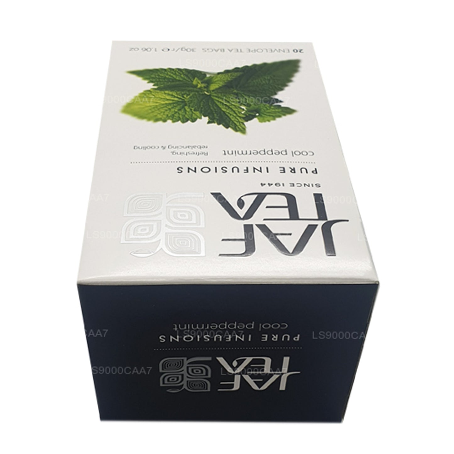 Jaf Tea Pure Infusions Collection Cool Pebermynte Folie Envelop Teposer (30g)