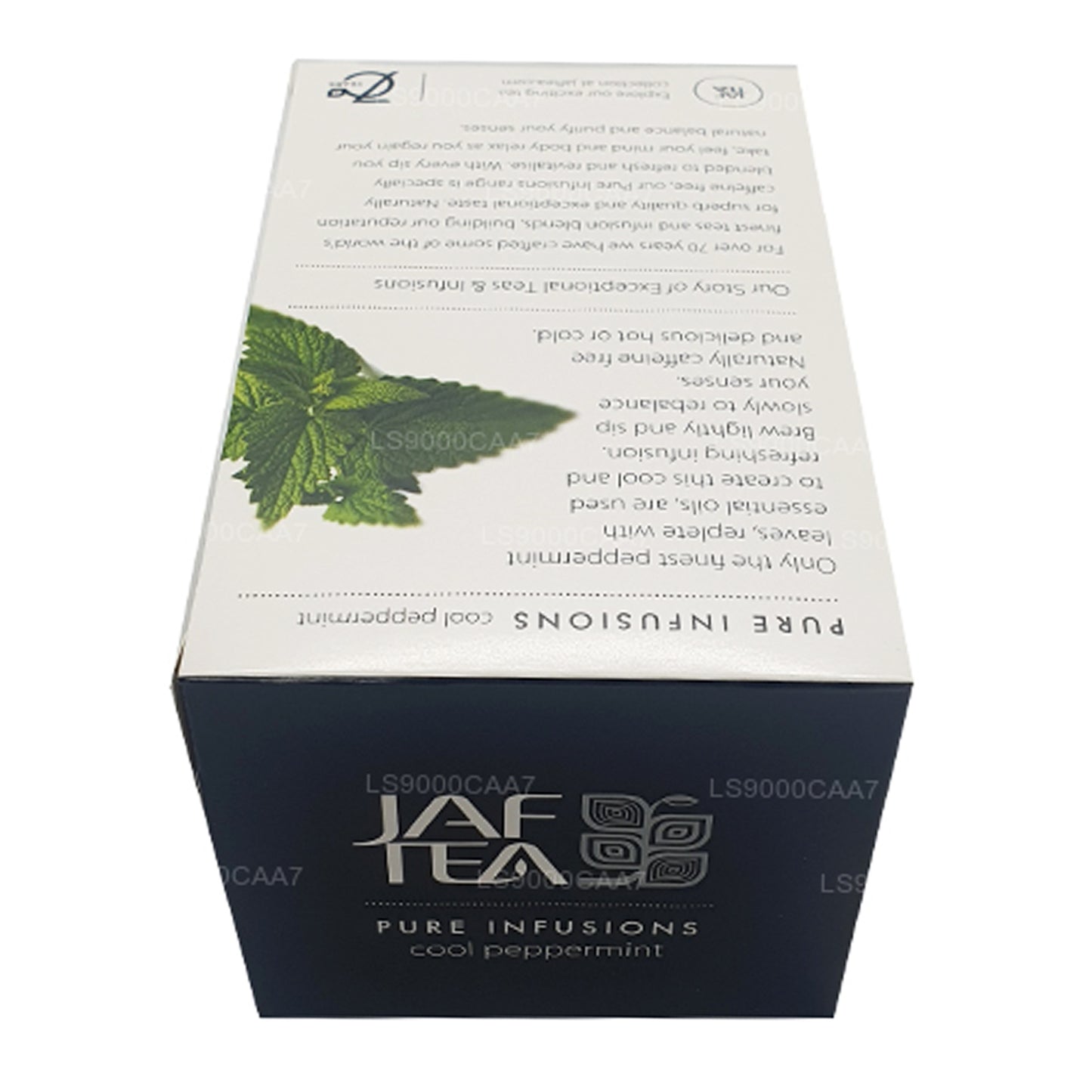 Jaf Tea Pure Infusions Collection Cool Pebermynte Folie Envelop Teposer (30g)