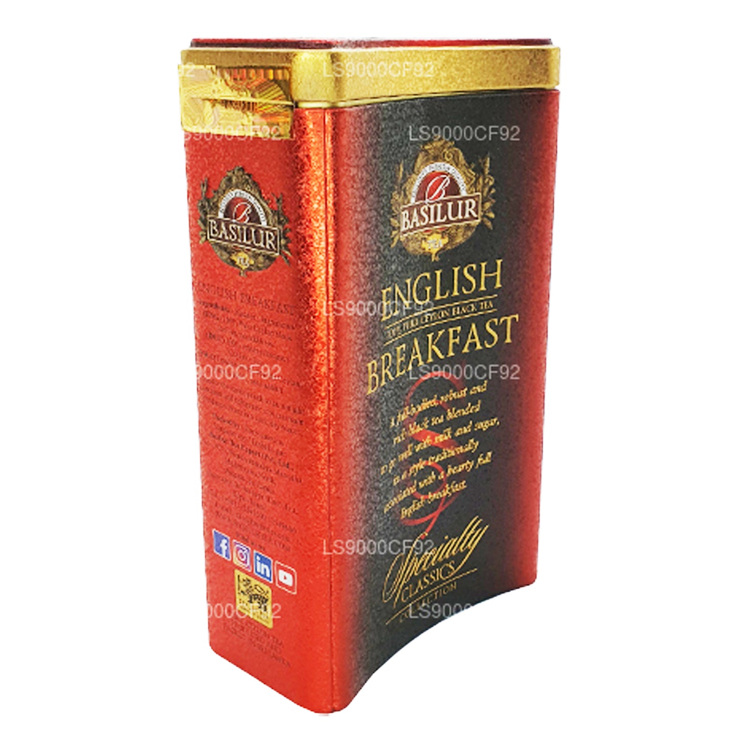 Basilur Specialty Classics Engelsk morgenmad (100 g)