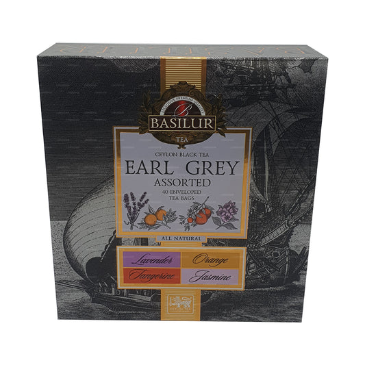 Basilur Earl Grey Kollektion Assorteret (80g)