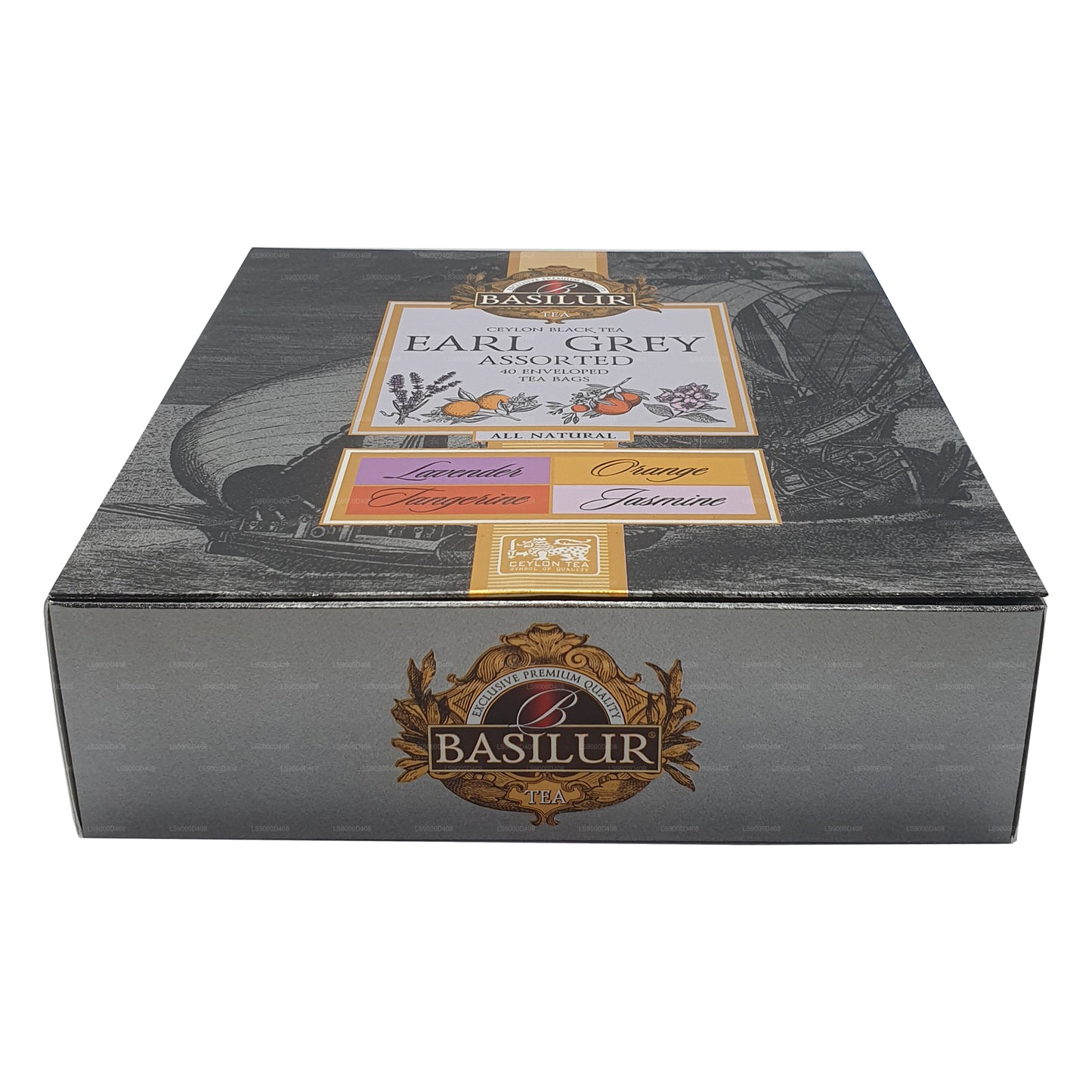 Basilur Earl Grey Kollektion Assorteret (80g)