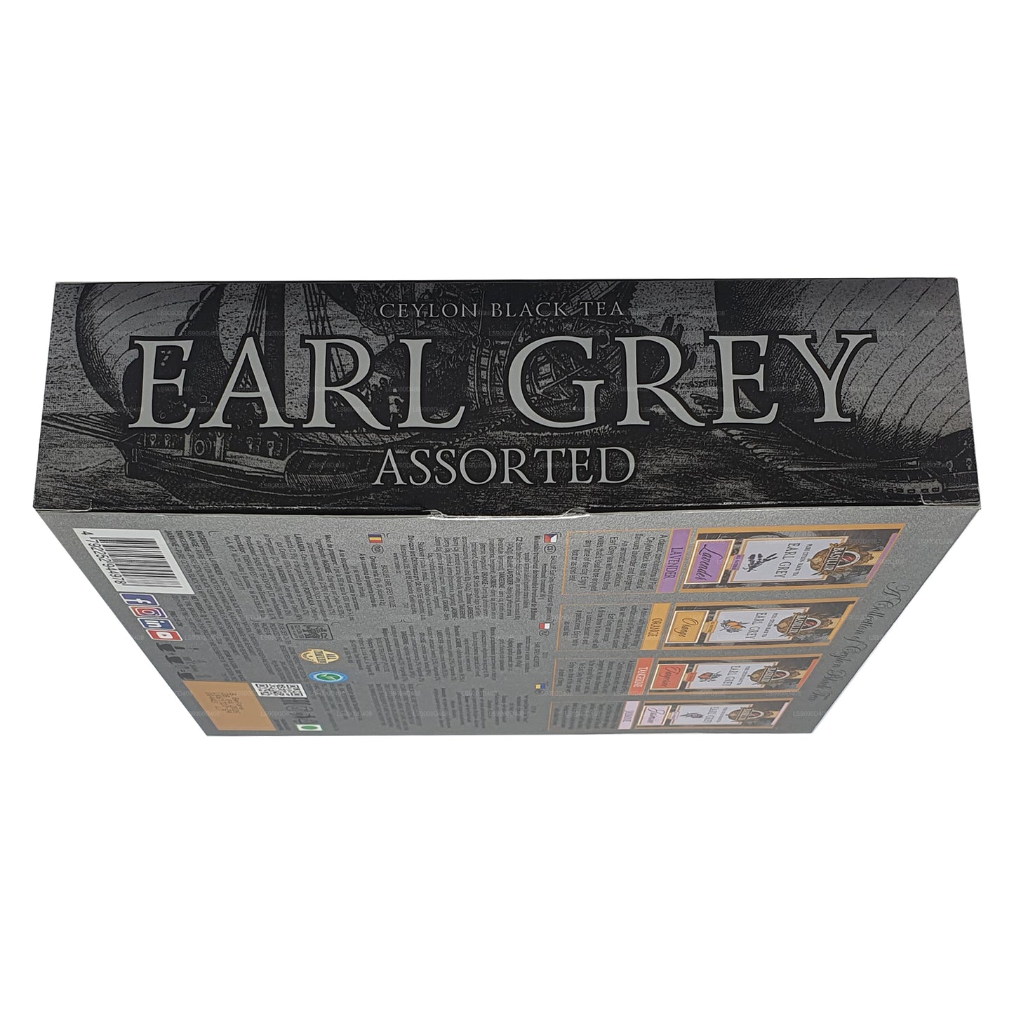 Basilur Earl Grey Kollektion Assorteret (80g)