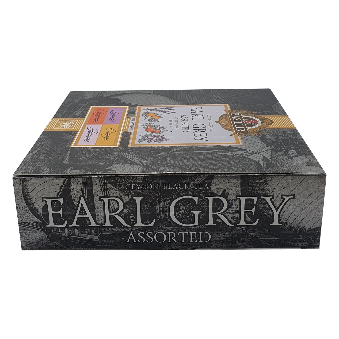 Basilur Earl Grey Kollektion Assorteret (80g)