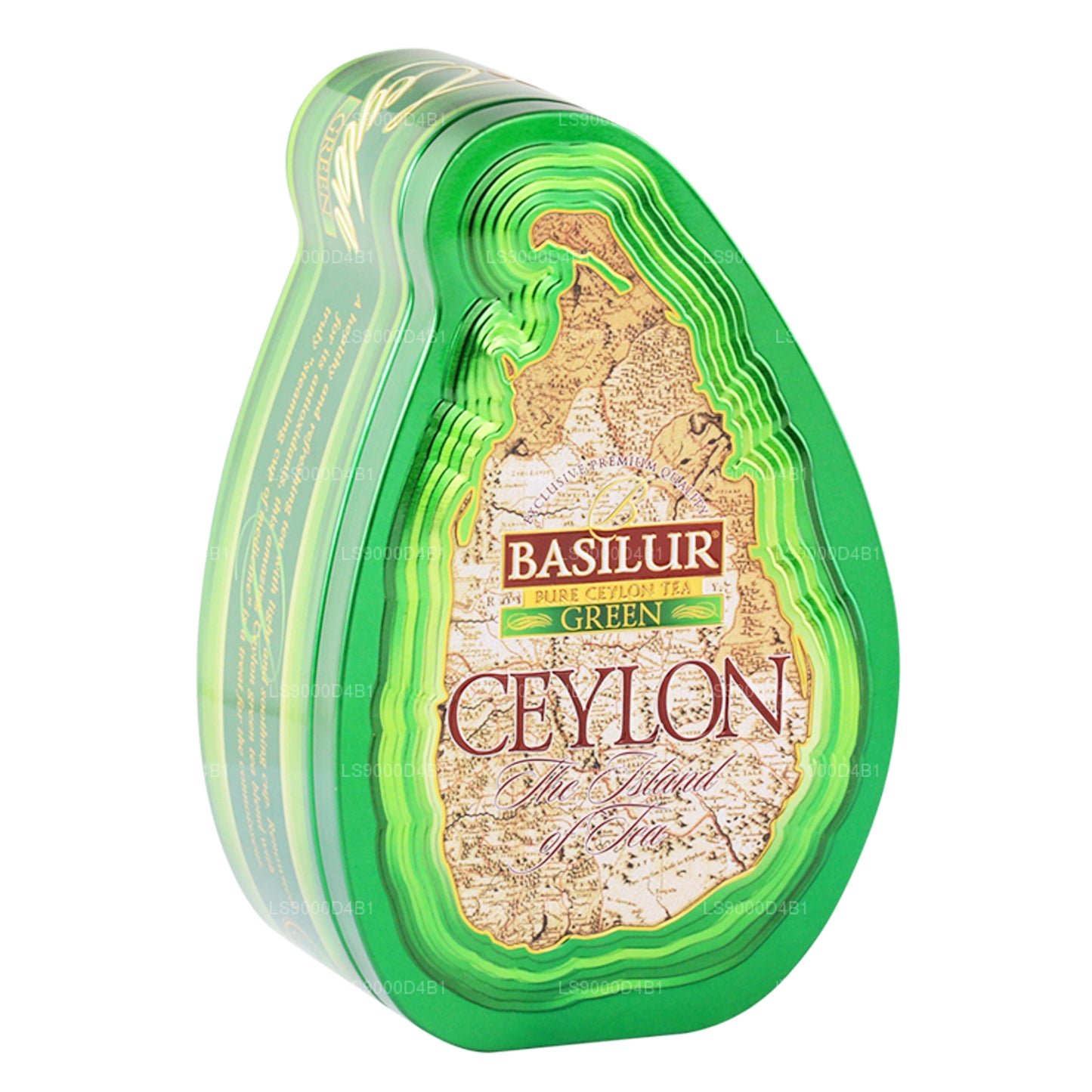 Basilur Island of Tea „Grøn“ (100 g) Caddy