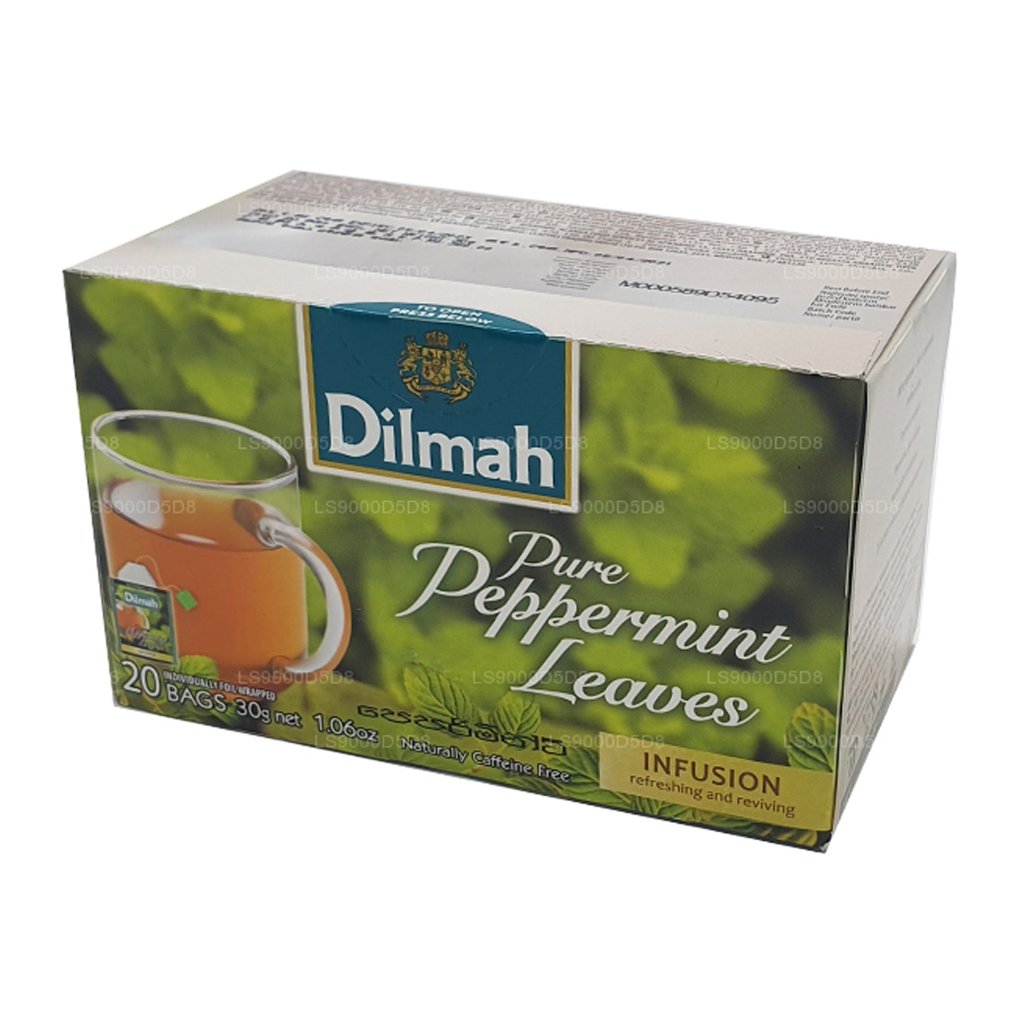 Dilmah Pure Pebermynteblade (30 g) 20 teposer