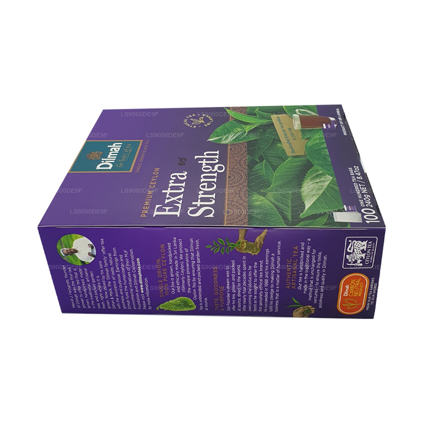 Dilmah Premium ekstra styrke Ceylon te (240 g) 100 teposer