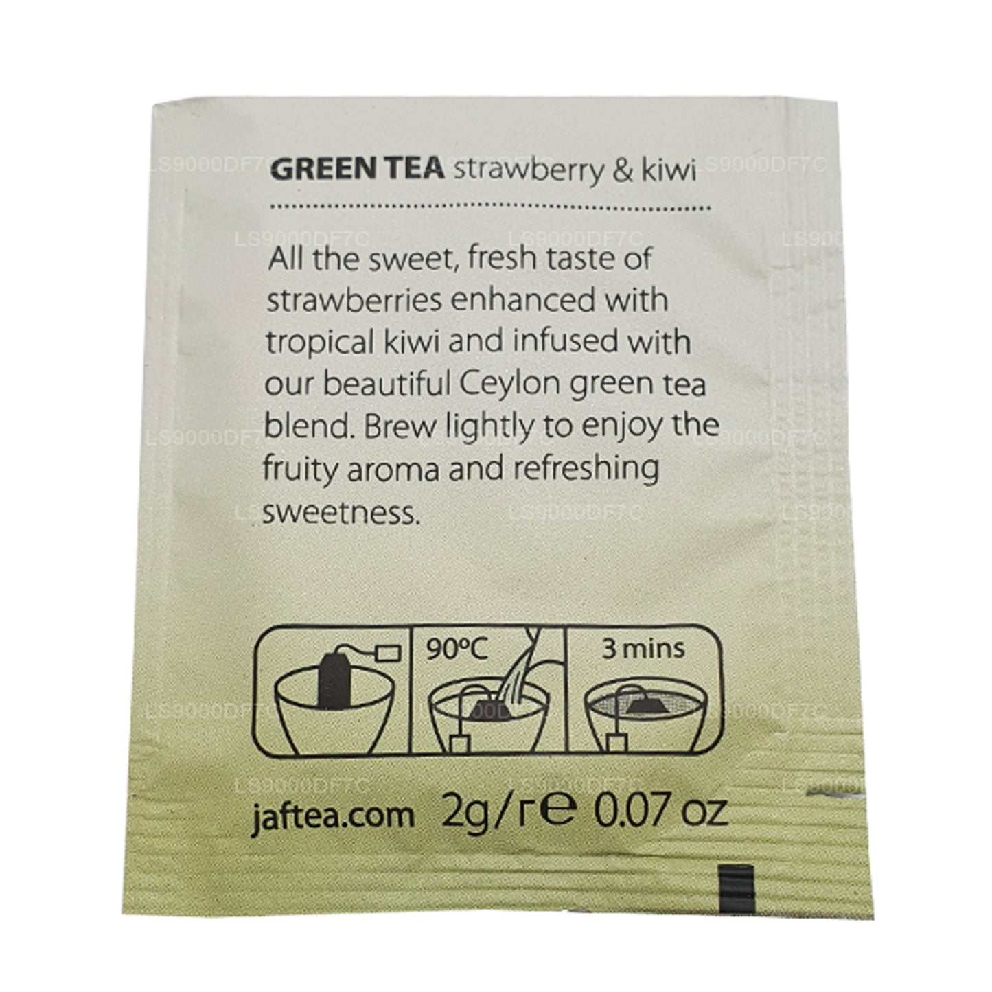 Jaf te ren te og infusioner (145 g) 80 teposer