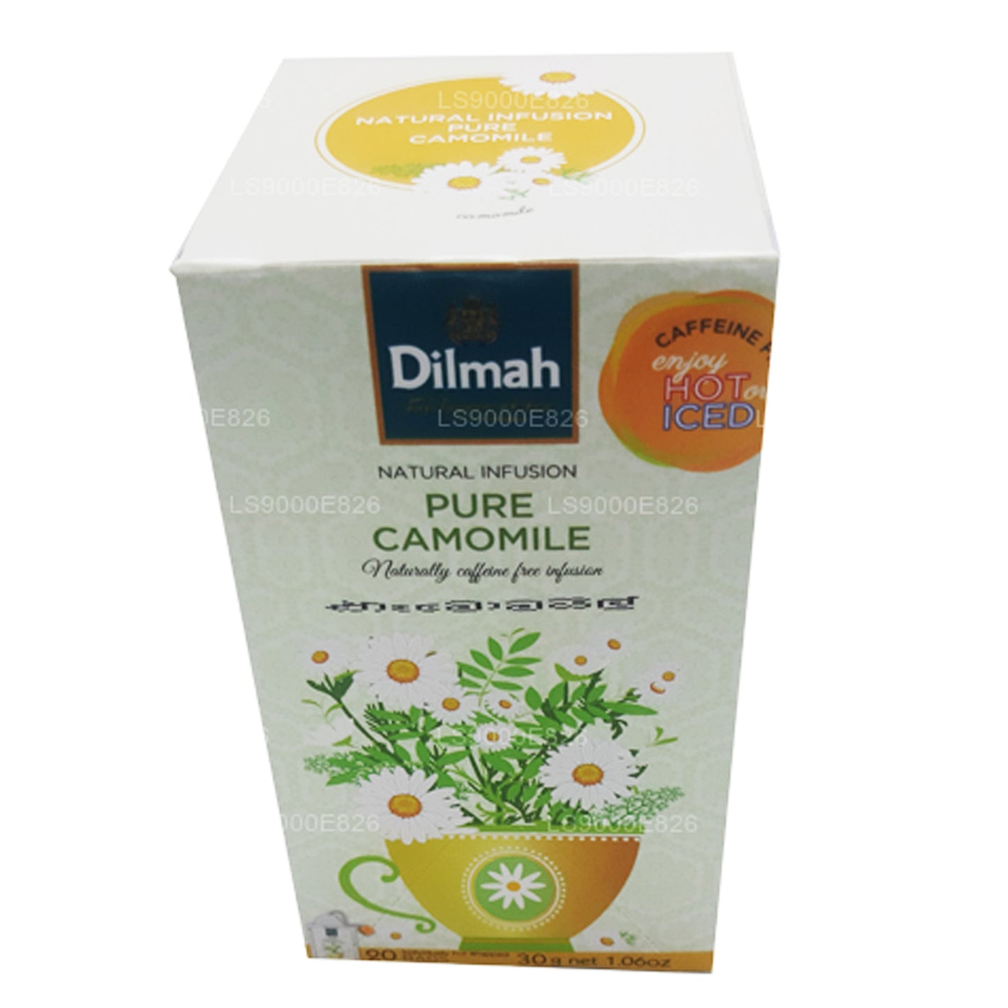 Dilmah rene kamilleblomster (30 g) 20 teposer