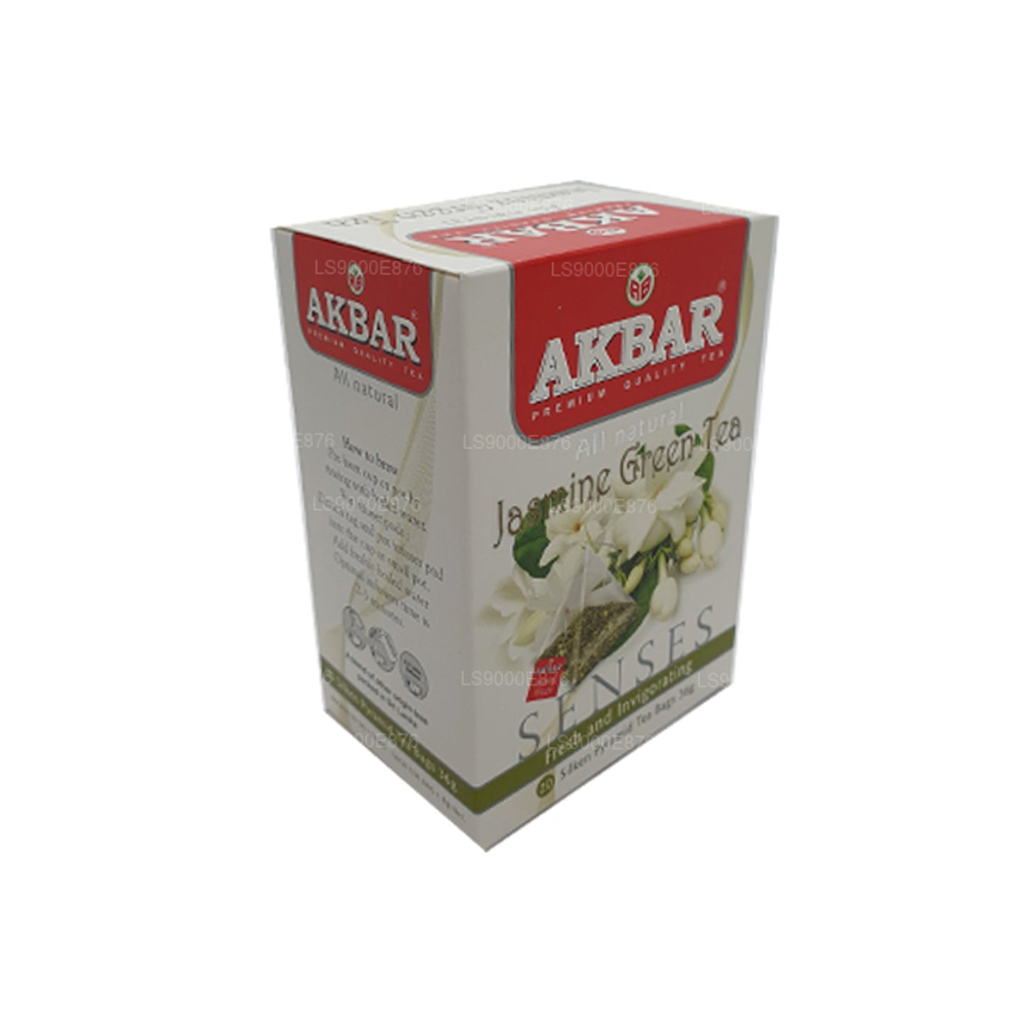 Akbar Jasmine grøn te (36g) 20 teposer