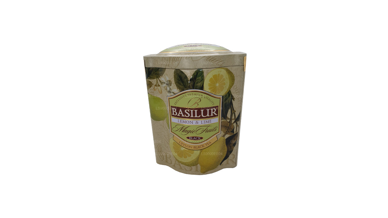 Basilur Magic Frugt Citron og lime (100 g) Tin Caddy