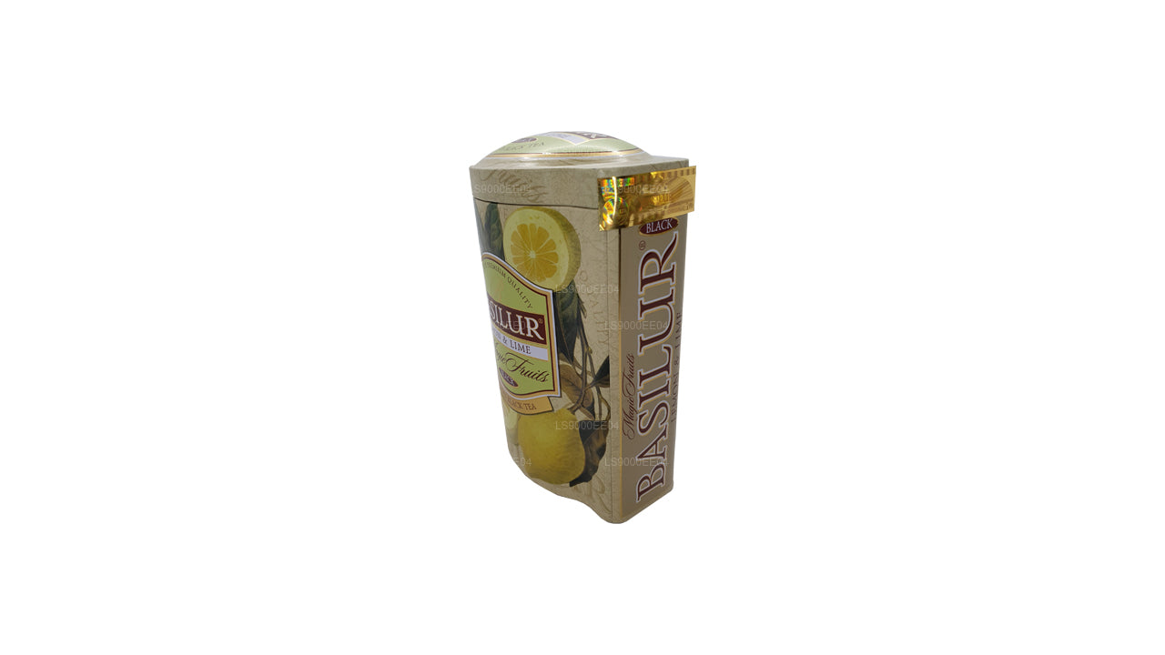 Basilur Magic Frugt Citron og lime (100 g) Tin Caddy