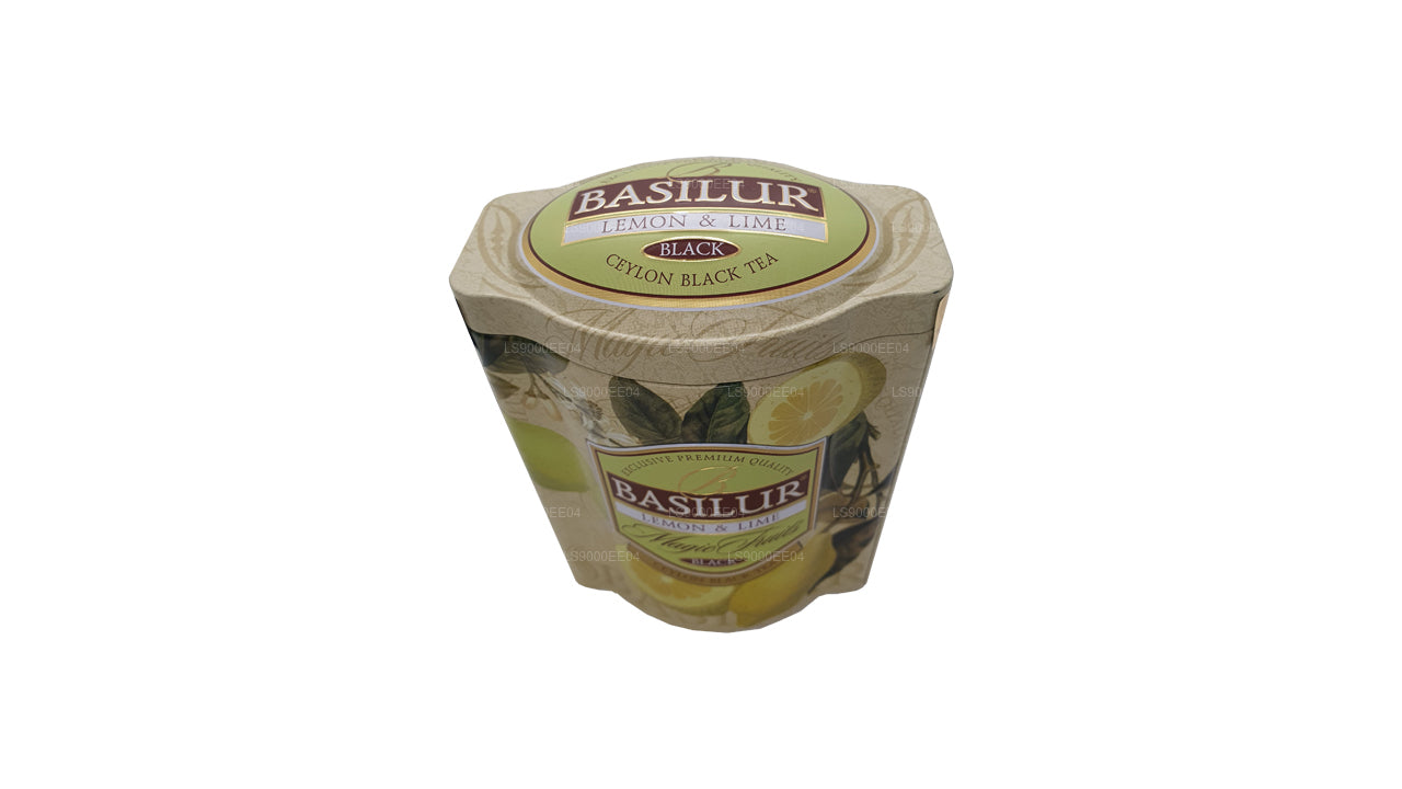 Basilur Magic Frugt Citron og lime (100 g) Tin Caddy