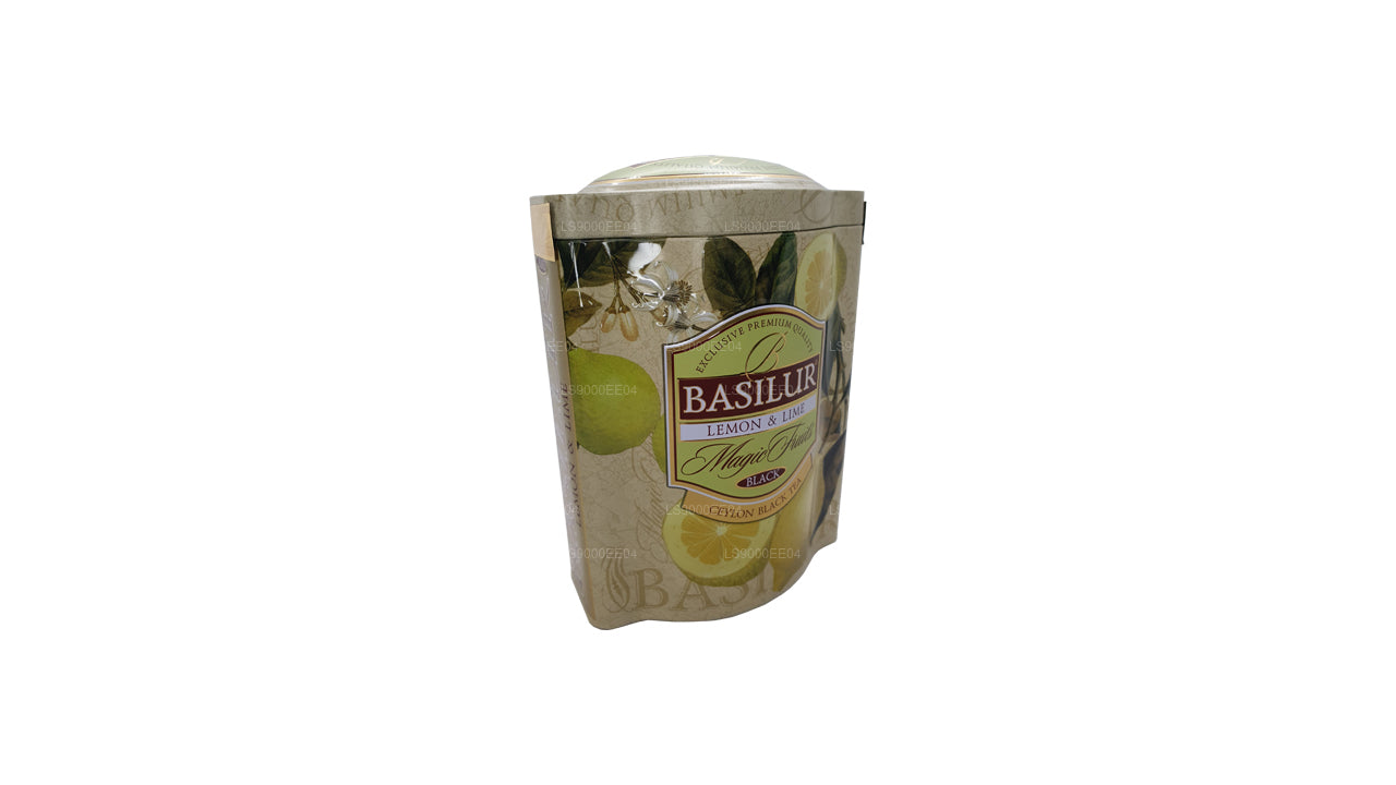 Basilur Magic Frugt Citron og lime (100 g) Tin Caddy