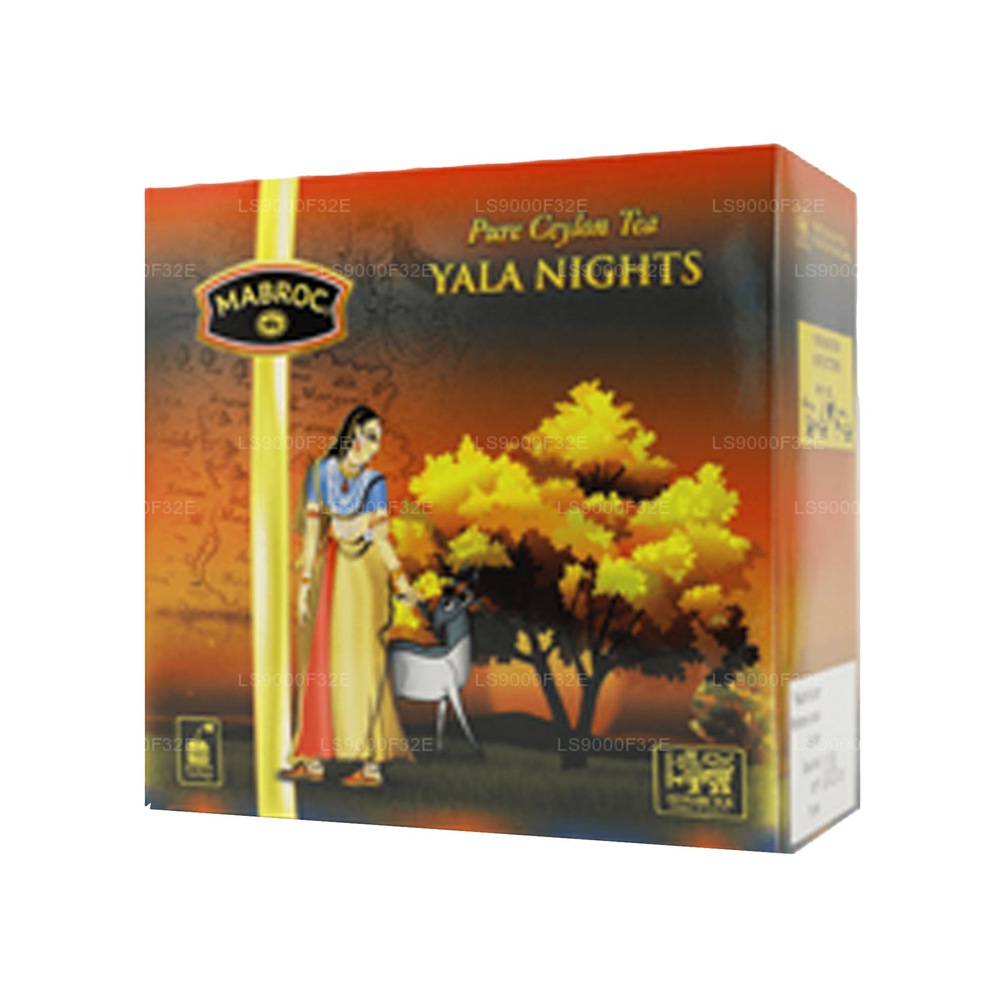 Mabroc Legends Range - Yala Nights, infunderet med frugt og blomster (100 teposer)