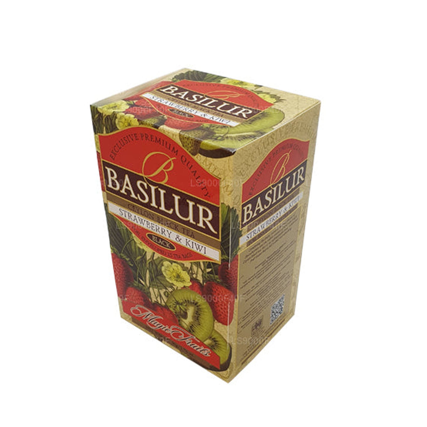 Basilur jordbær og kiwi (50 g) 20 teposer