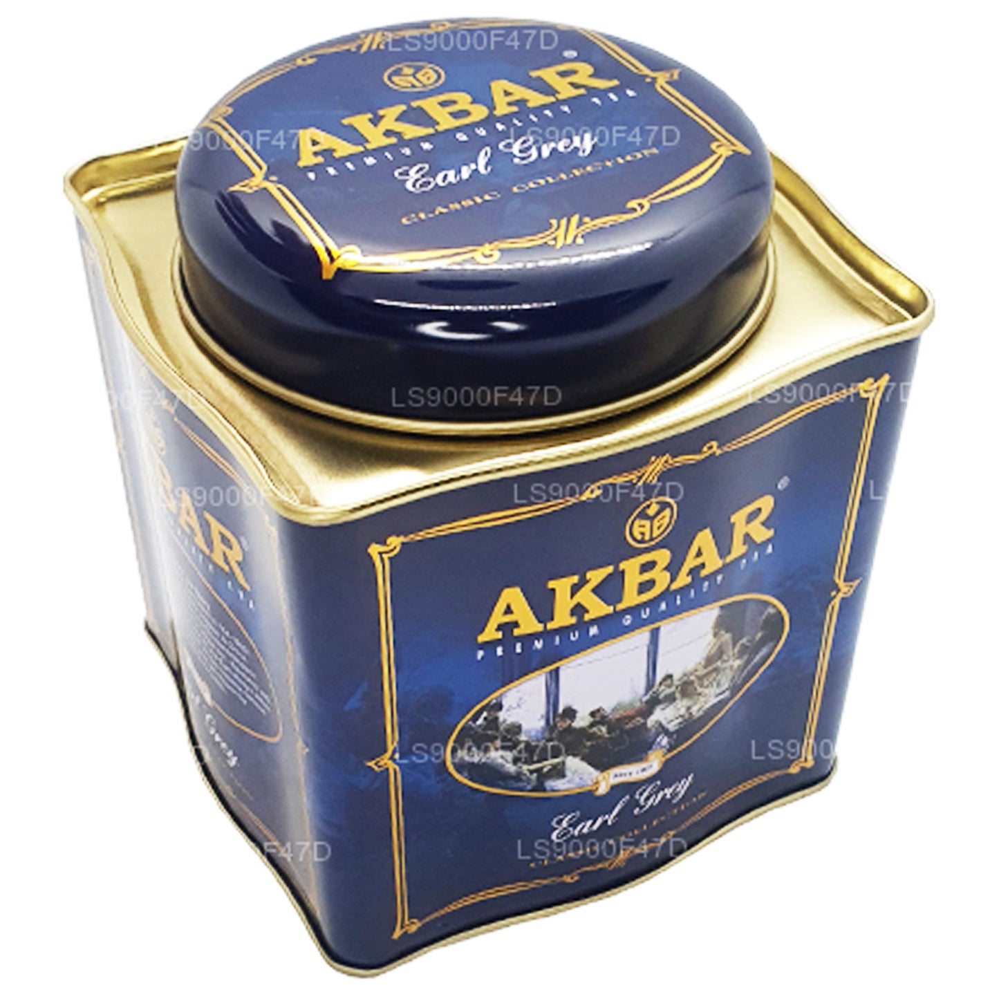 Akbar Classic Earl Grey Leaf Te (250 g) Dåse