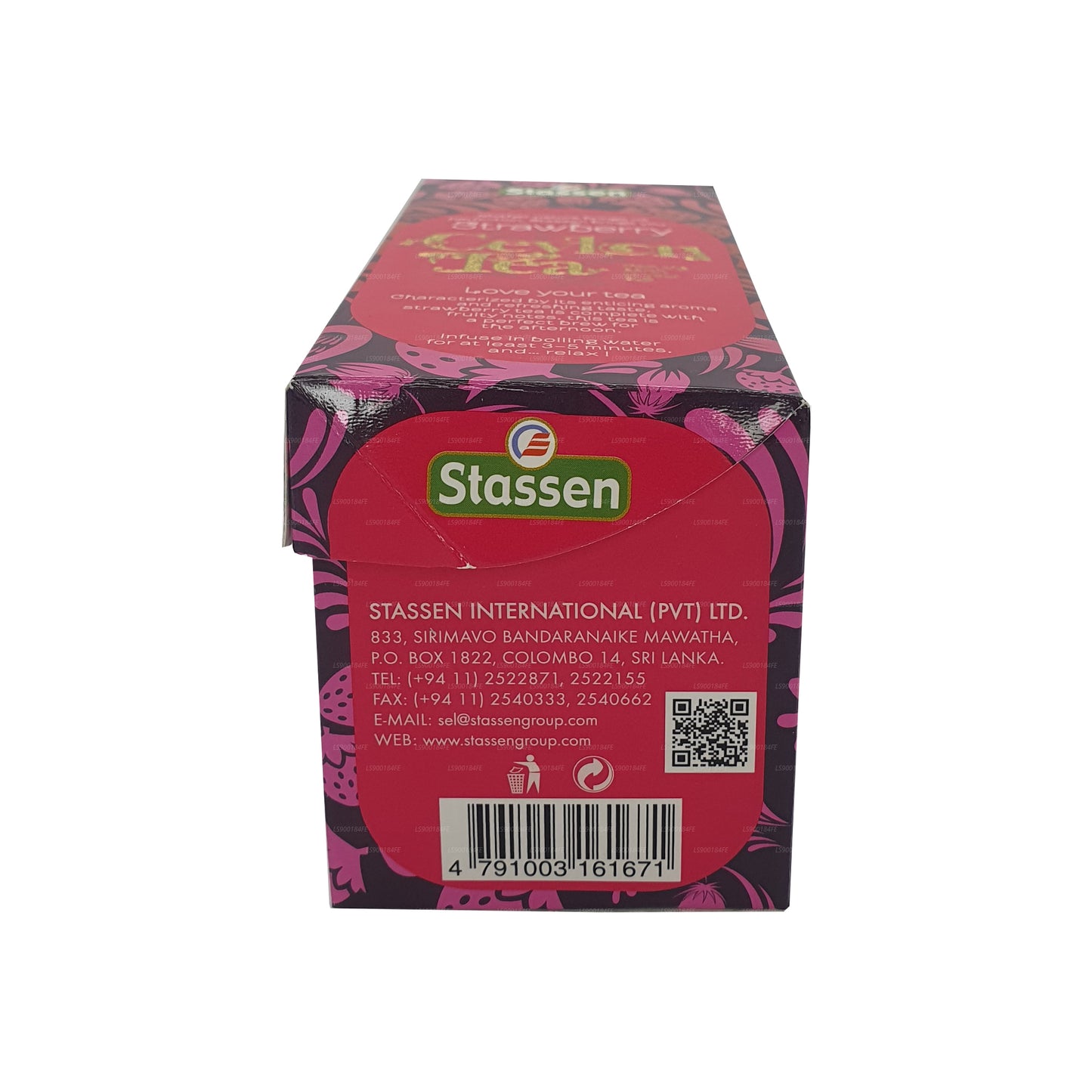Stassen Strawberry Tea (37,5 g) 25 teposer